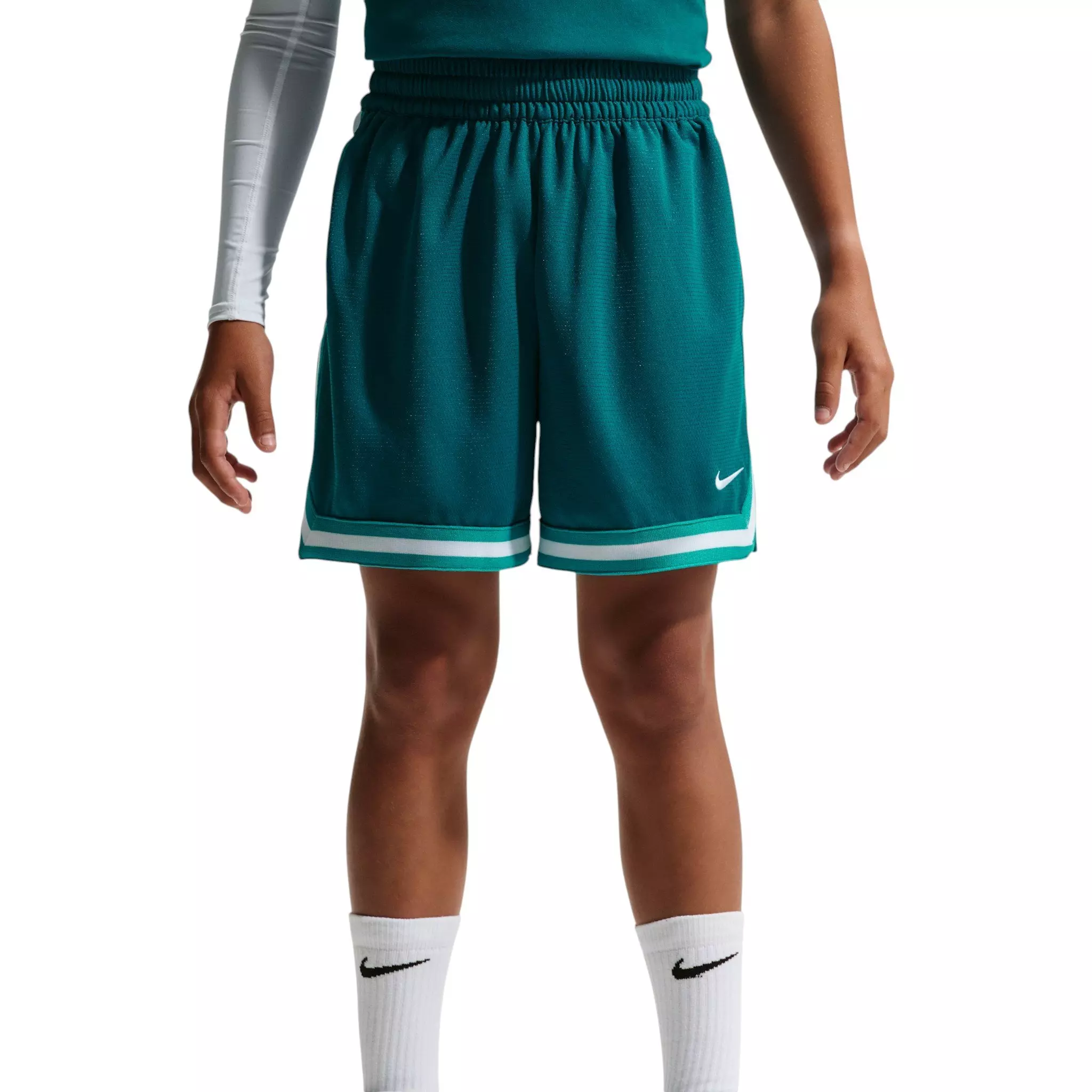 Nike Big Boys' DNA 5" Basketball Shorts - Spruce - SPRUCE
