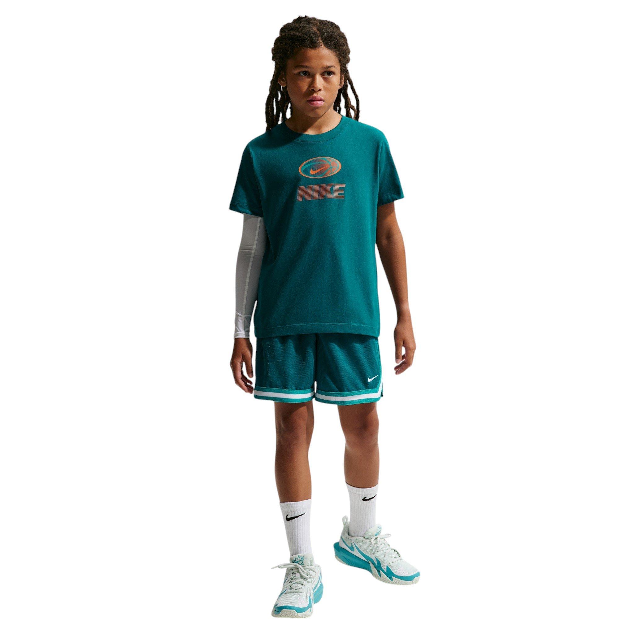 Nike Big Boys' DNA 5" Basketball Shorts - Spruce - SPRUCE