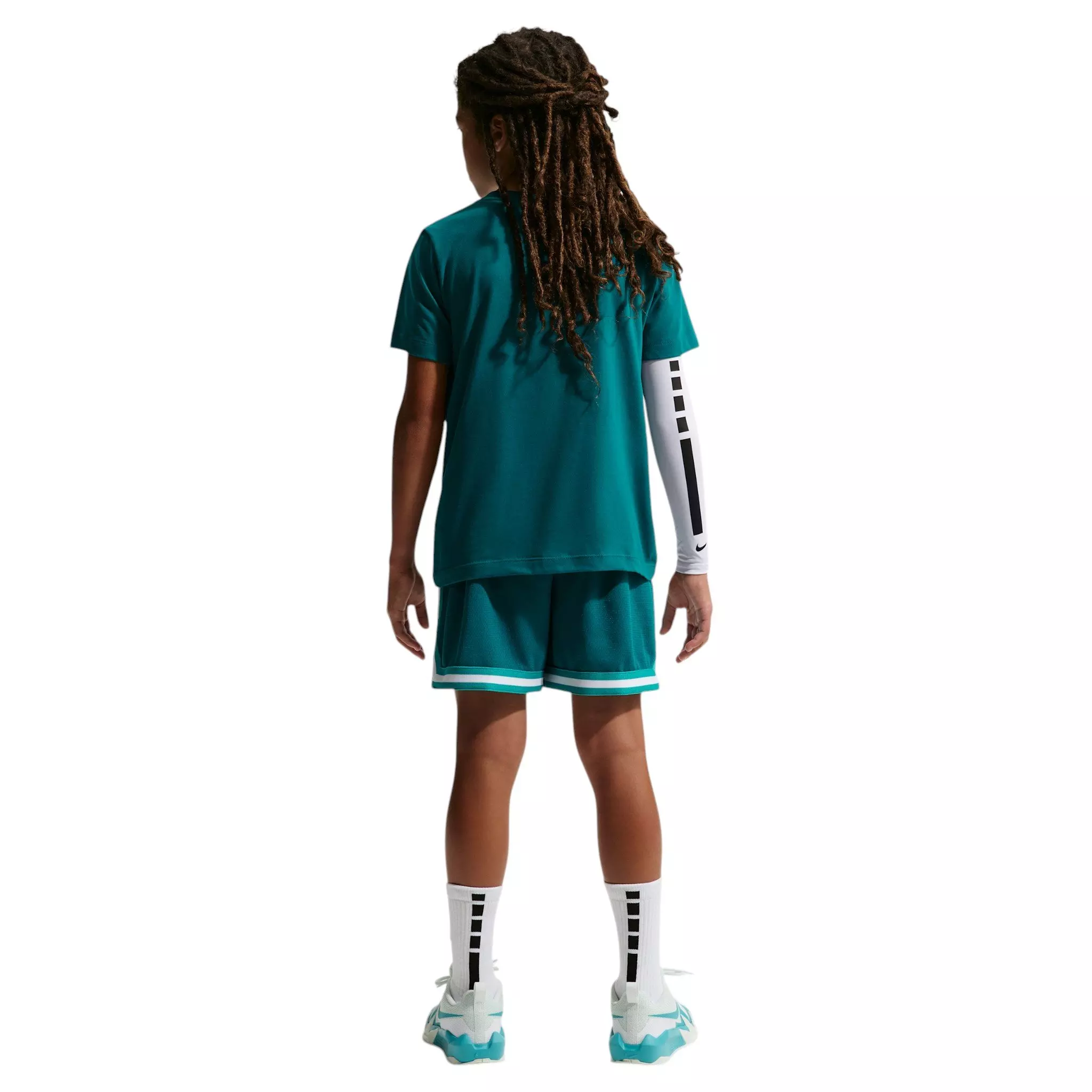 Nike Big Boys' DNA 5" Basketball Shorts - Spruce - SPRUCE