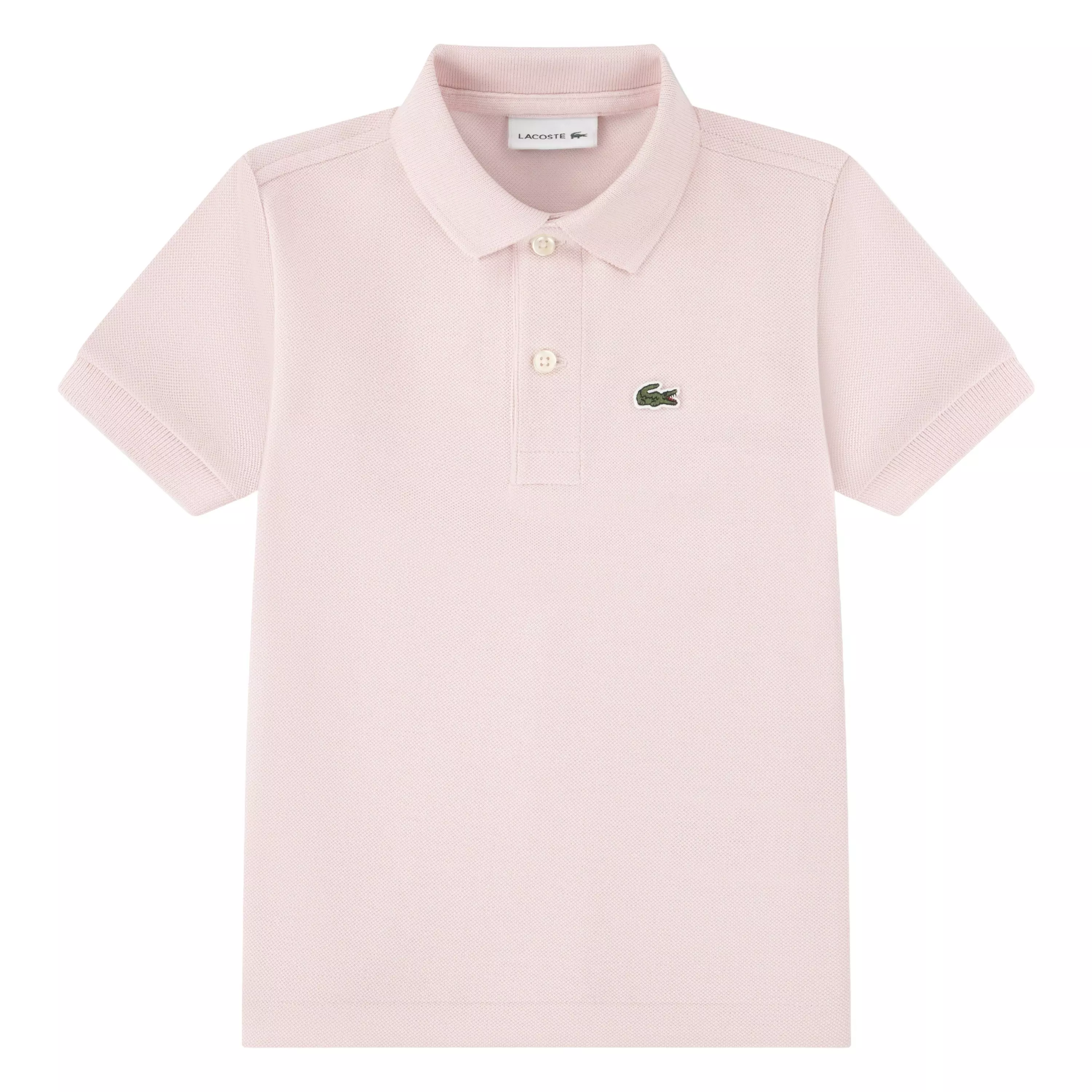 Lacoste Toddler Boys' Non-Organic Petit Pique Polo - Lt Pink - LT PINK