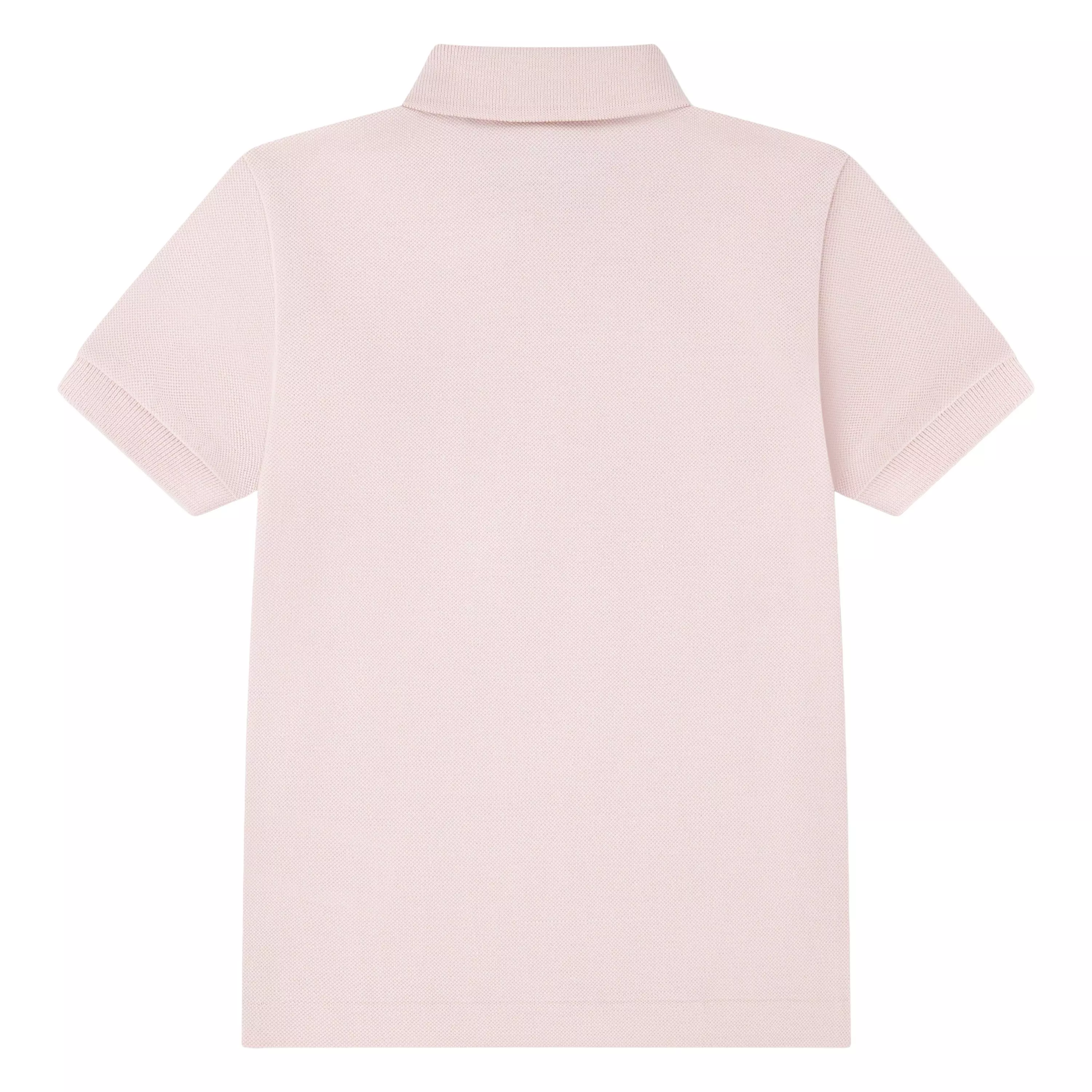 Lacoste Toddler Boys' Non-Organic Petit Pique Polo - Lt Pink - LT PINK