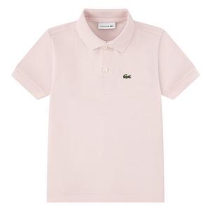 Lacoste Toddler Boys' Non-Organic Petit Pique Polo -Lt Pink