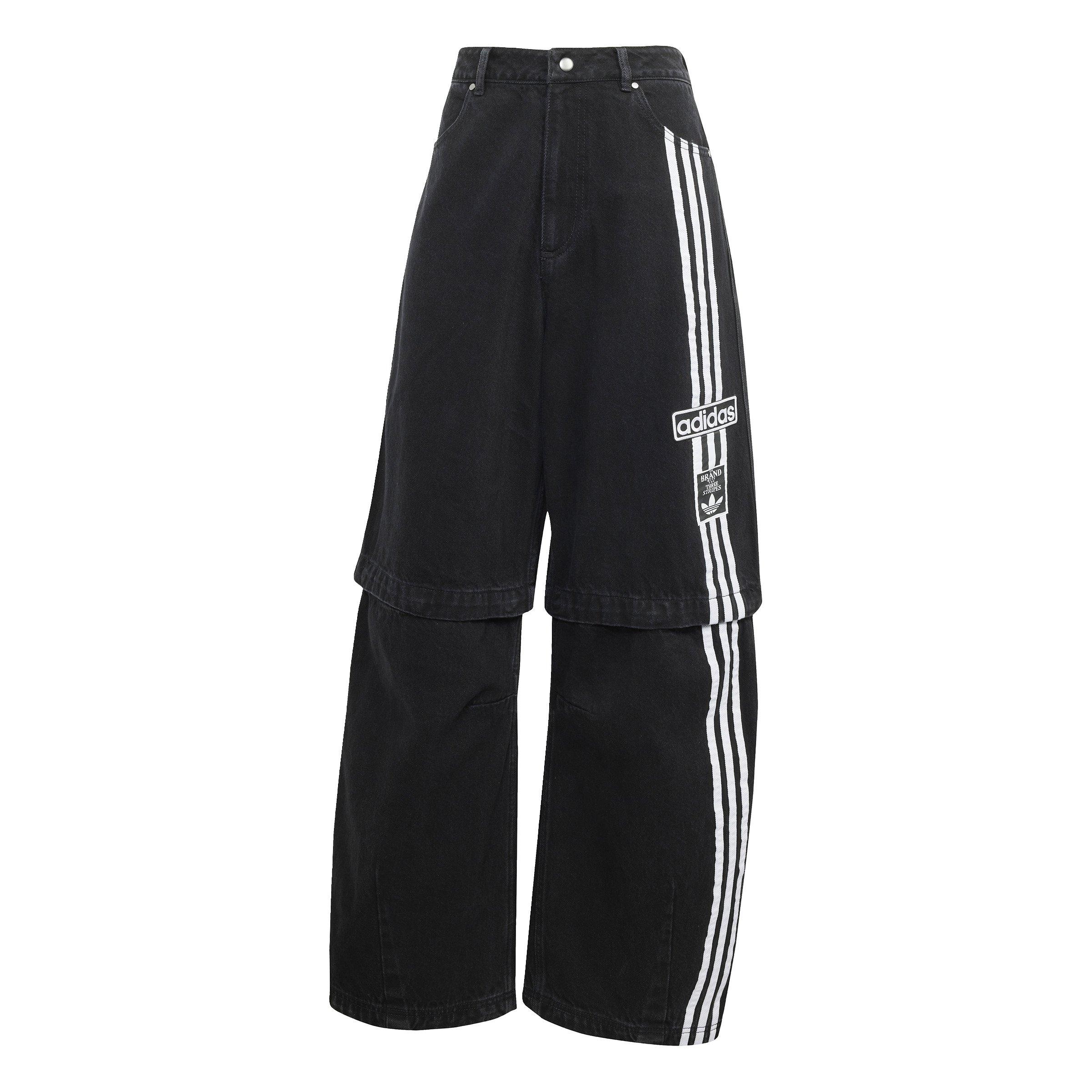 adidas Originals Adibreak Denim Two-In-One Women's Black Pants