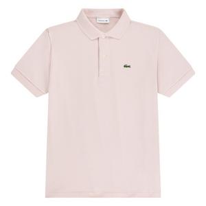 Lacoste Little Boys' Non-Organic Petit Pique Polo -Lt Pink