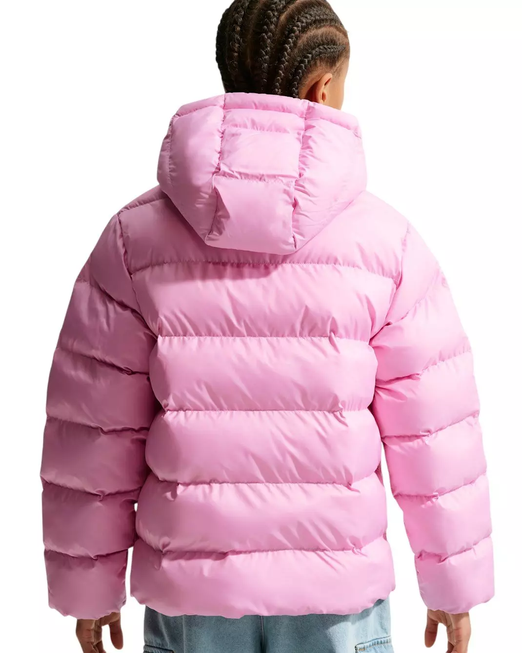 Nike Big Kids' Sportswear All Day Play Therma-FIT Loose-Fit Puffer Jacket - Pink - PINK