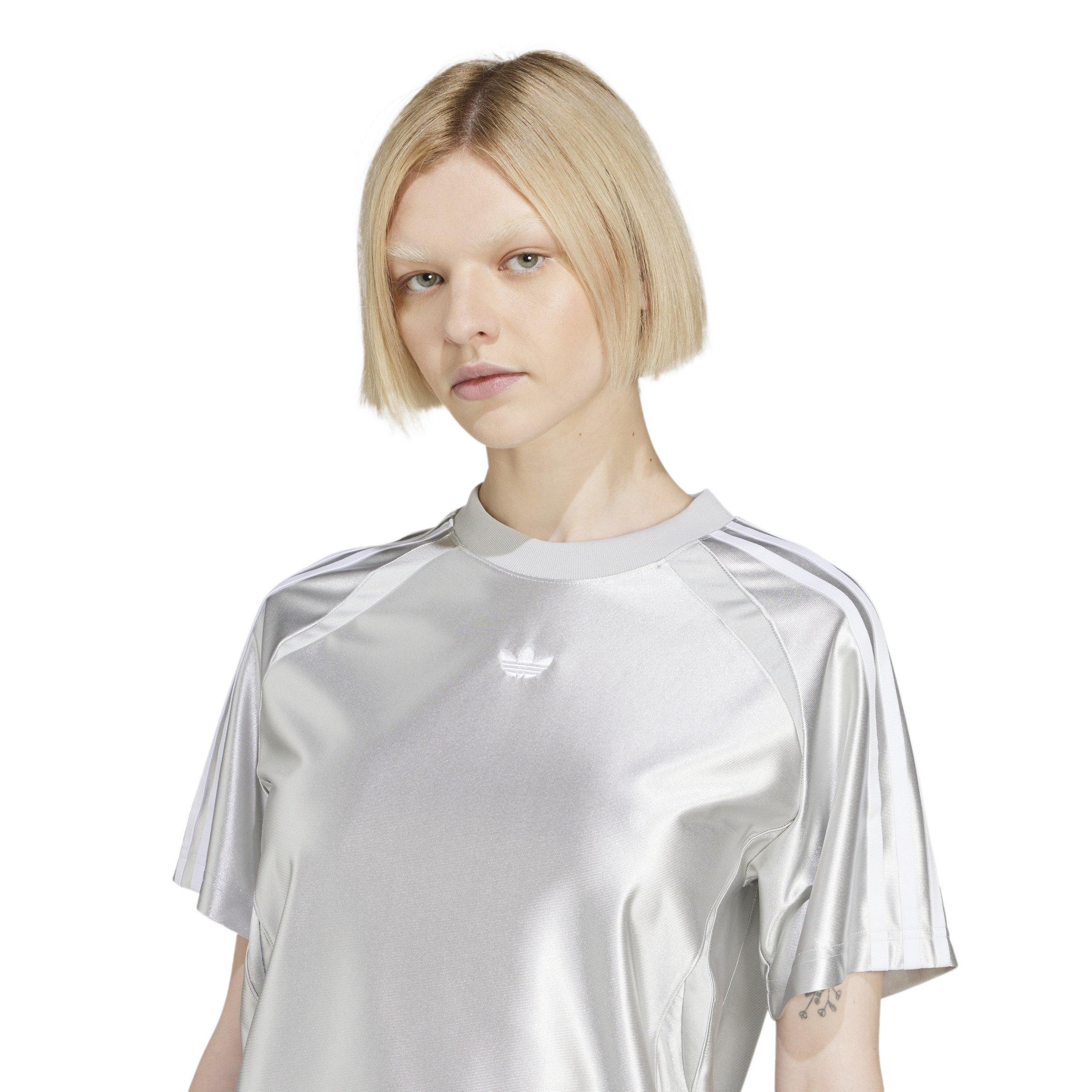 ★adidas★ Team Geist Top Gray Adidas Men's Teamgeist Track Top in Grey Strata/Black adidas