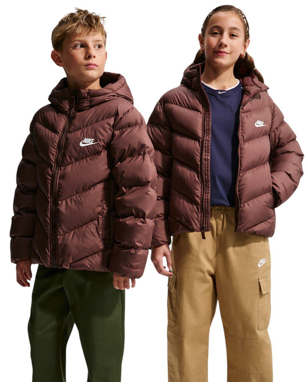 Nike Sportswear All Day Play Therma-FIT Loose-FIT Big Kids' Mystic Purple Puffer Jacket
