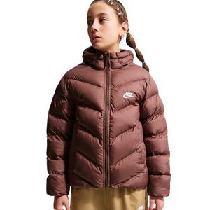 Nike Big Kids' Sportswear All Day Play Therma-FIT Loose-Fit Puffer Jacket - Mystic Purple