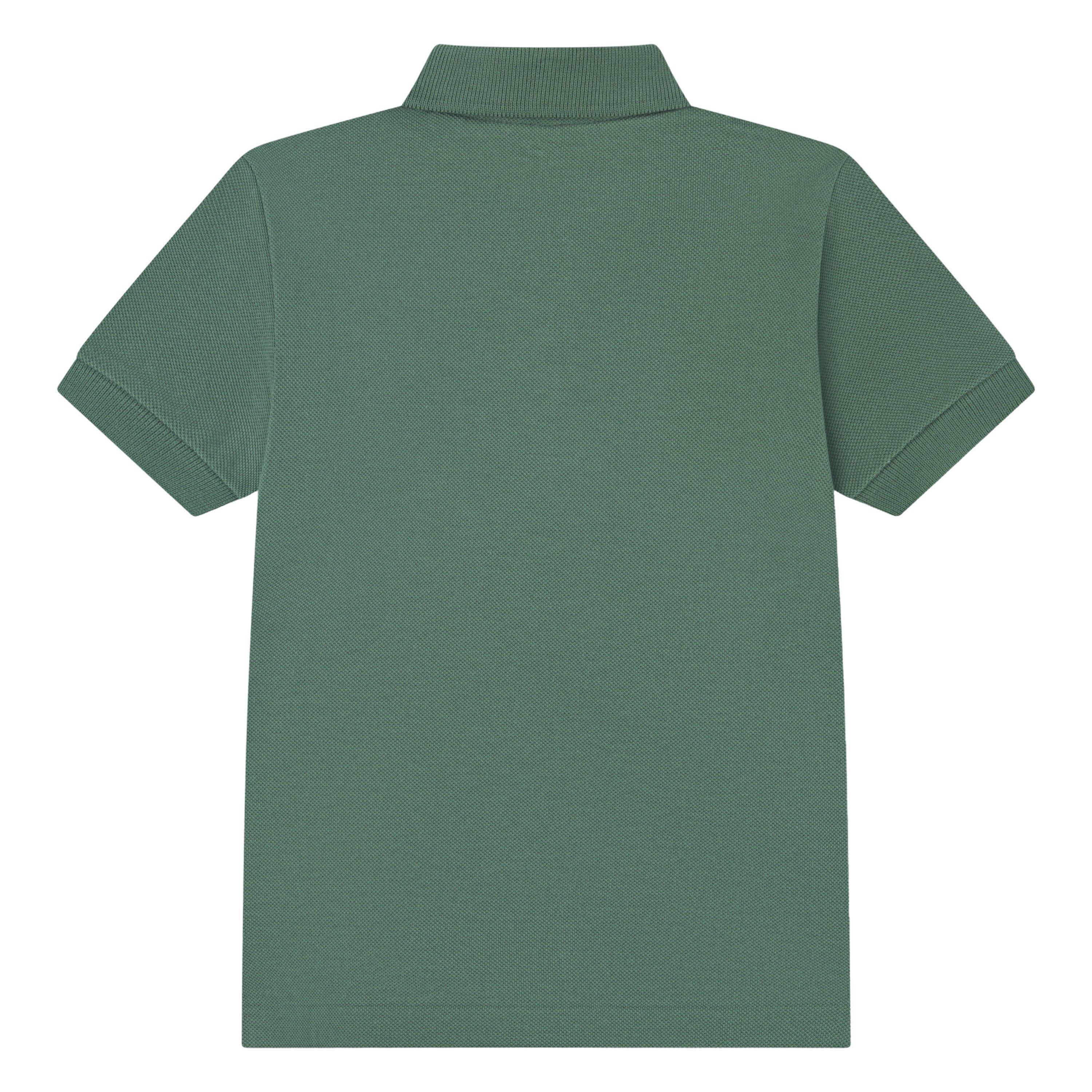 Lacoste Non-Organic Petit Pique Toddler Boys' Green Polo