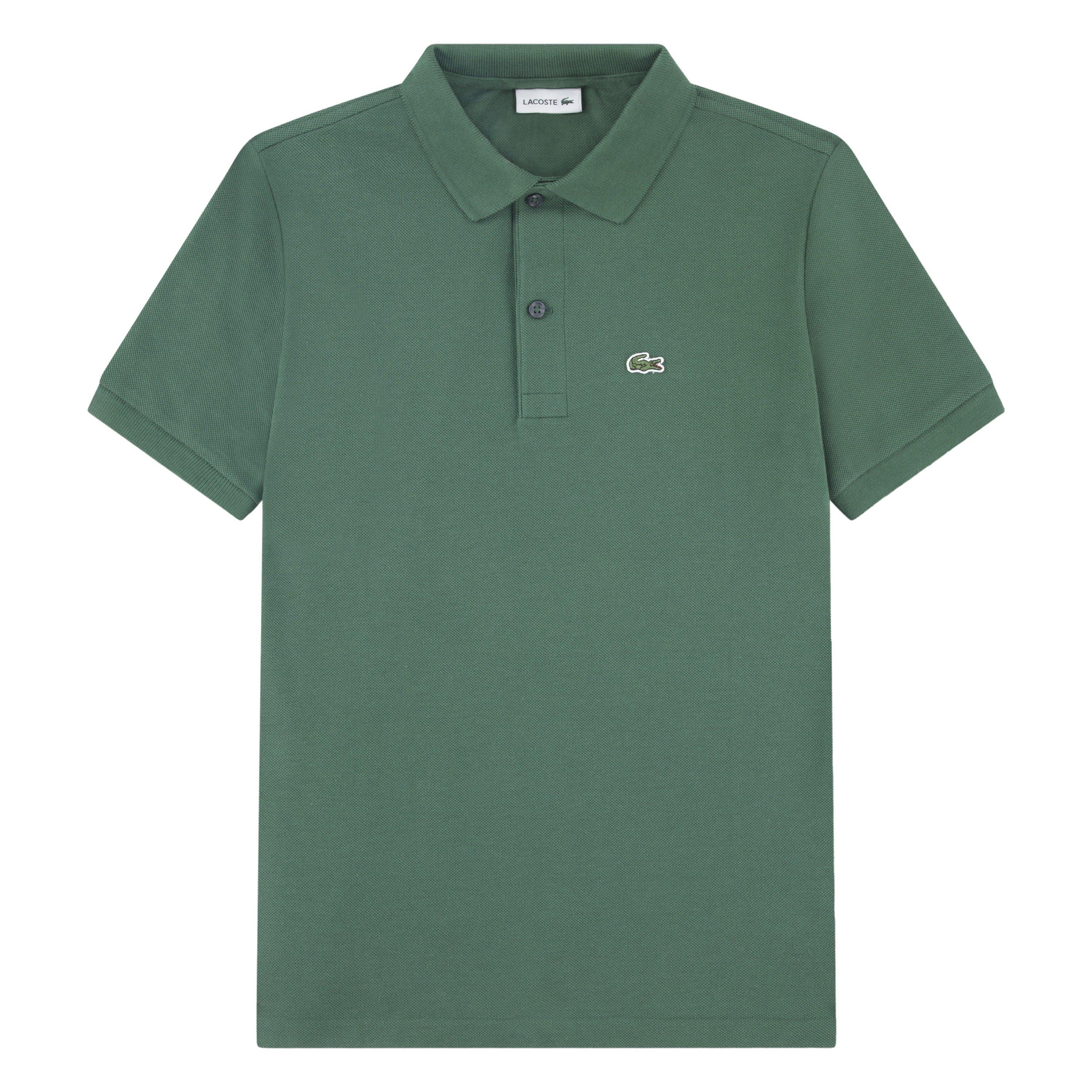 Lacoste Non-Organic Petit Pique Little Boys' Green Polo