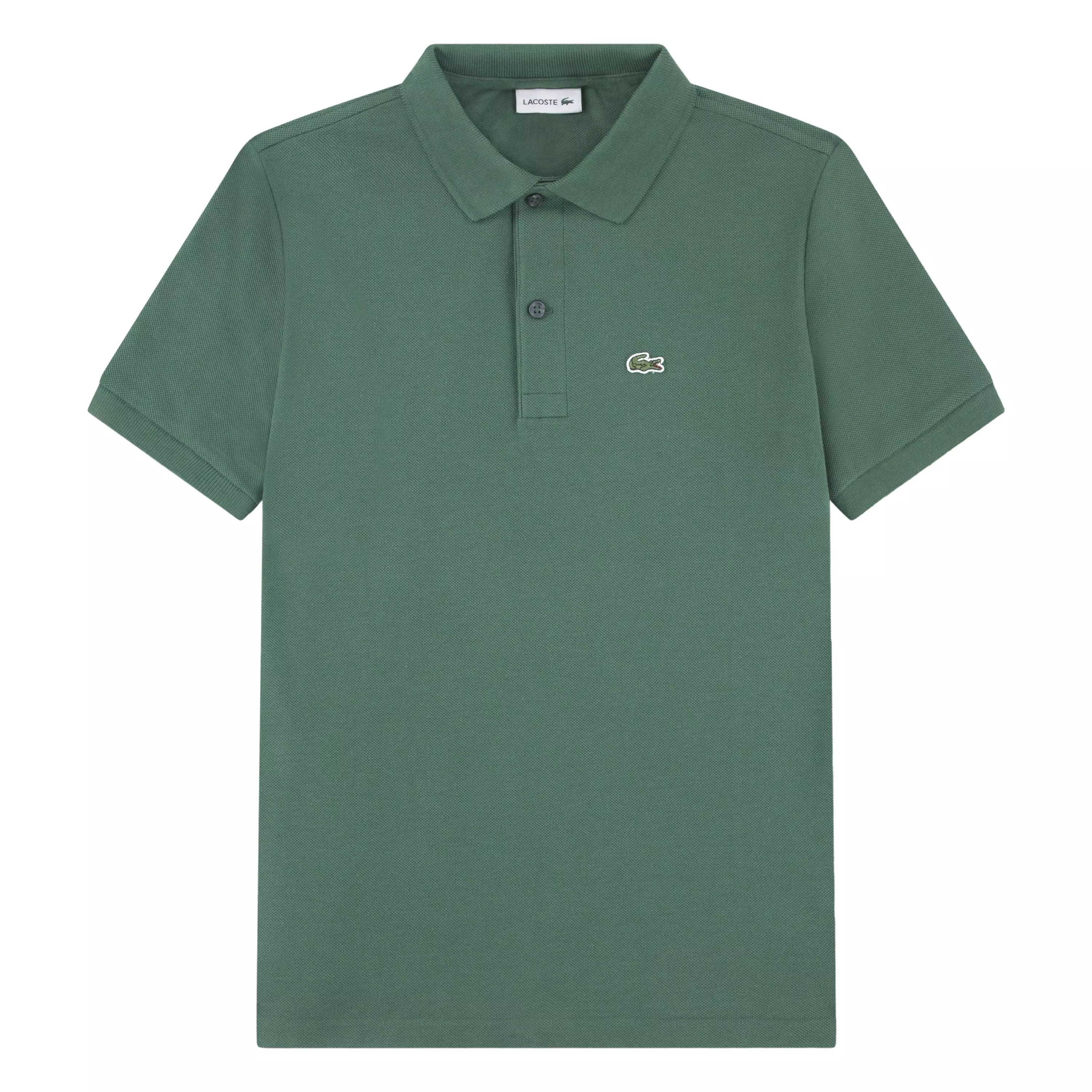 Lacoste Little Boys' Non-Organic Petit Pique Polo - Green - GREEN