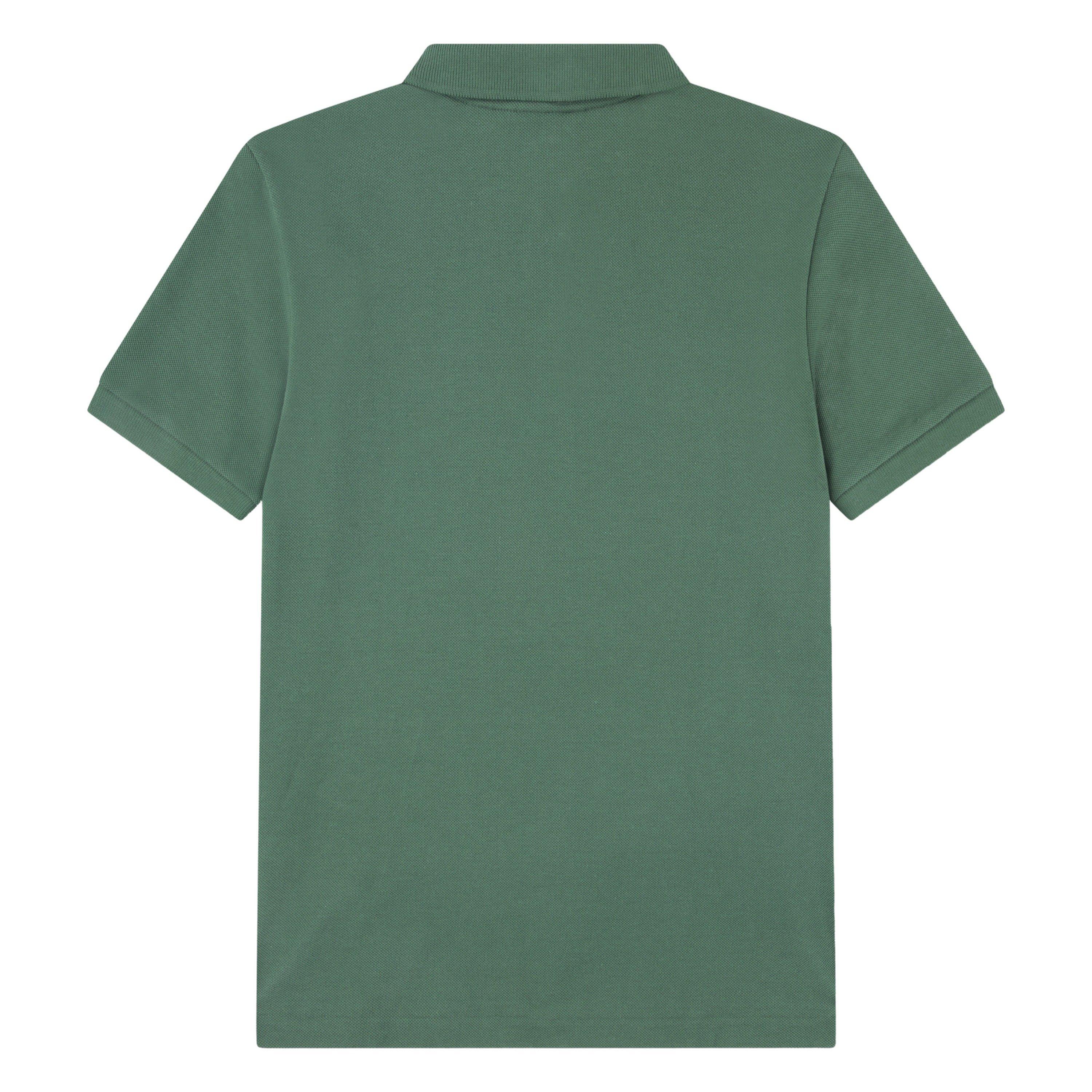 Lacoste Non-Organic Petit Pique Little Boys' Green Polo