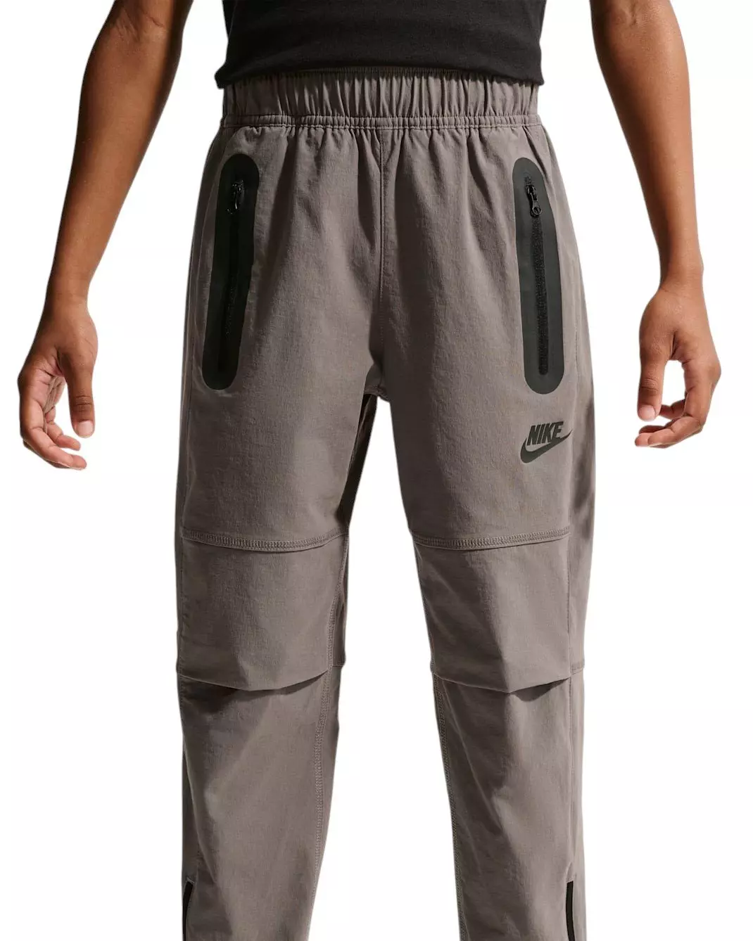 Nike Big Boys' Tech Woven Pants - Cave Stone - CAVE STONE