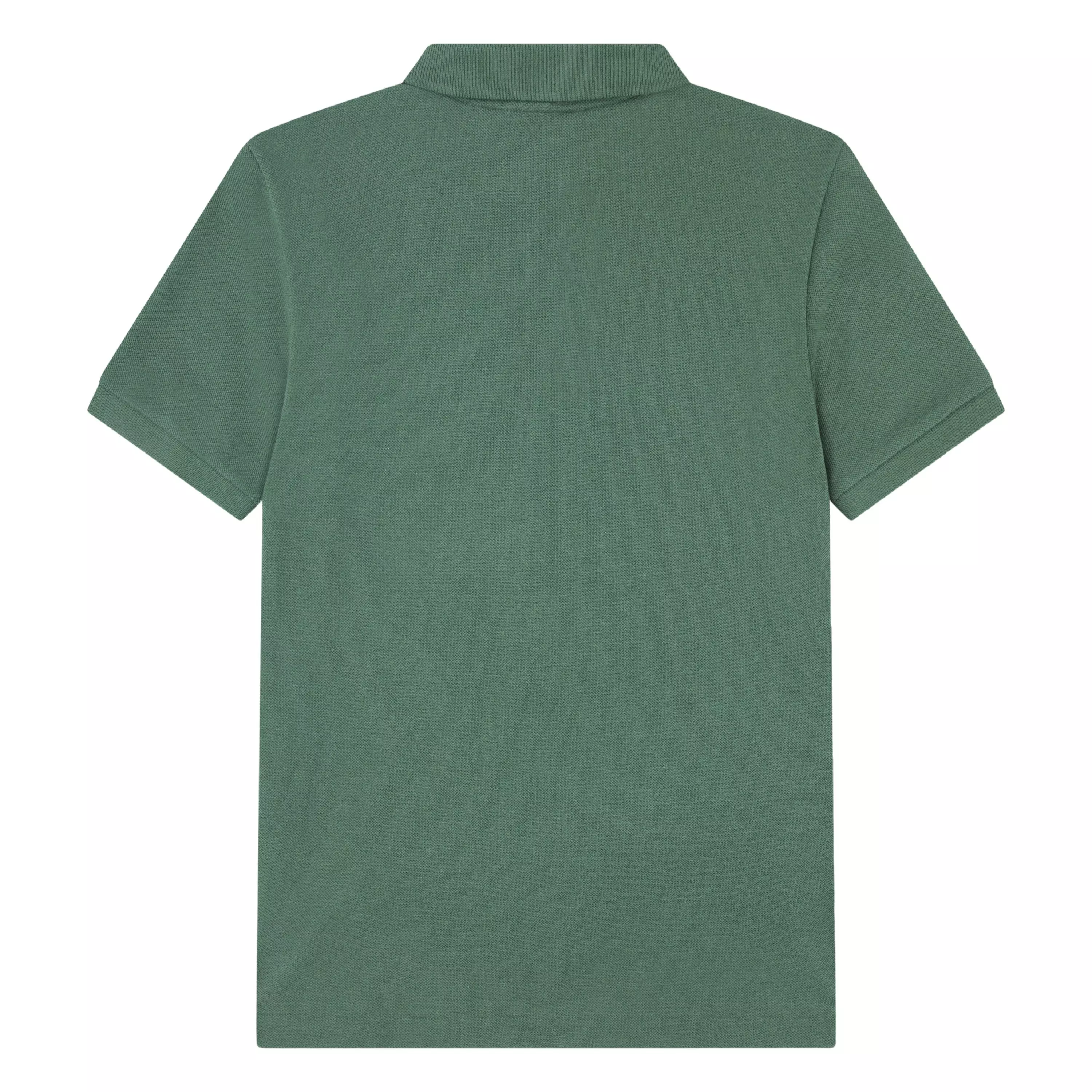 Lacoste Big Boys' Non-Organic Petit Pique Polo  - Green - GREEN