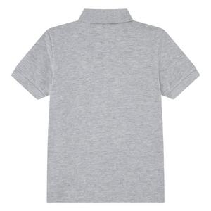 Lacoste Toddler Boys' Non-Organic Petit Pique Polo -Grey
