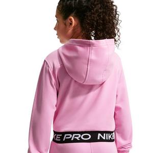 Nike Big Girls' Pro Fleece Dri-FIT Full-Zip Jacket - Pink