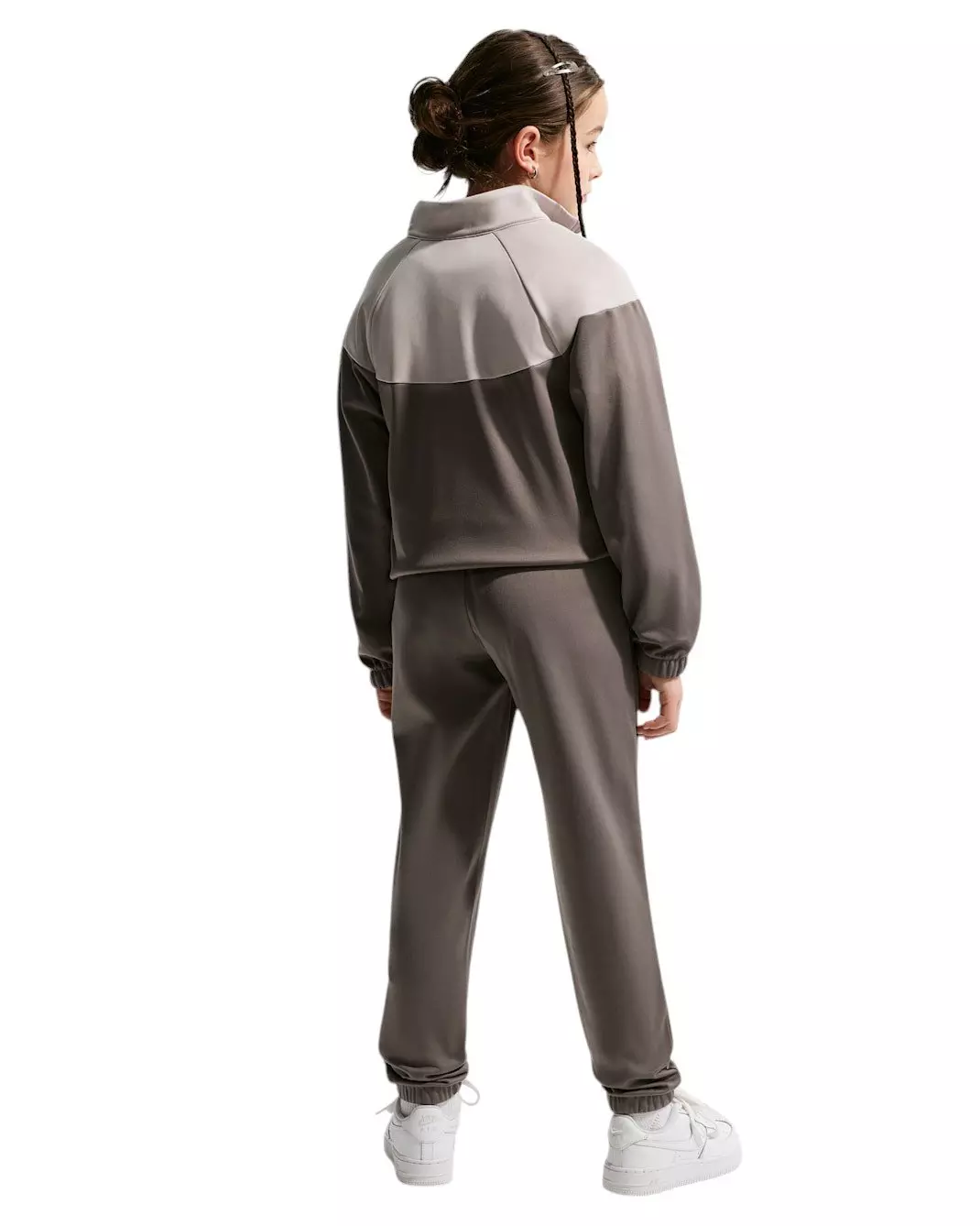 Nike Big Kids' Sportswear Dri-FIT Tracksuit - Cave Stone - CAVE STONE