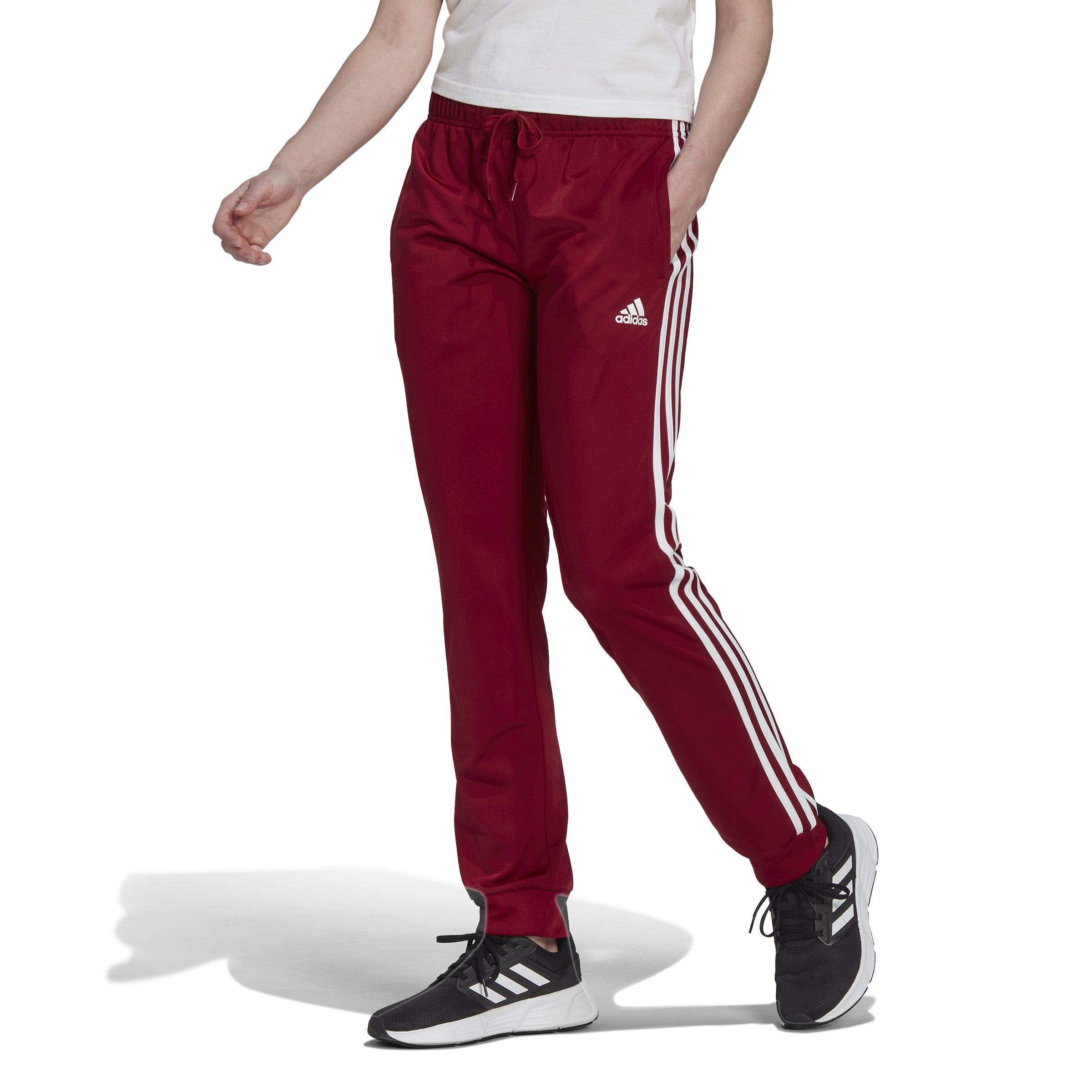 adidas ​Women's Primegreen Essentials Warm-Up Slim Tapered 3-Stripes  Tracksuit Bottoms