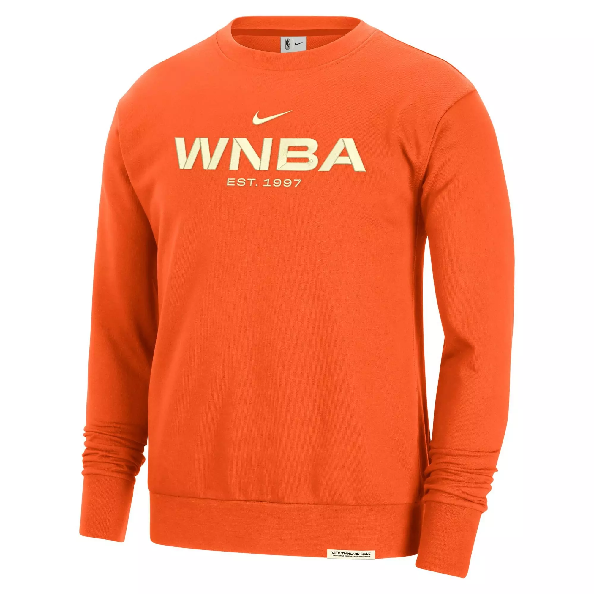 Nike Women's WNBA Standard Issue Sweatshirt - ORANGE