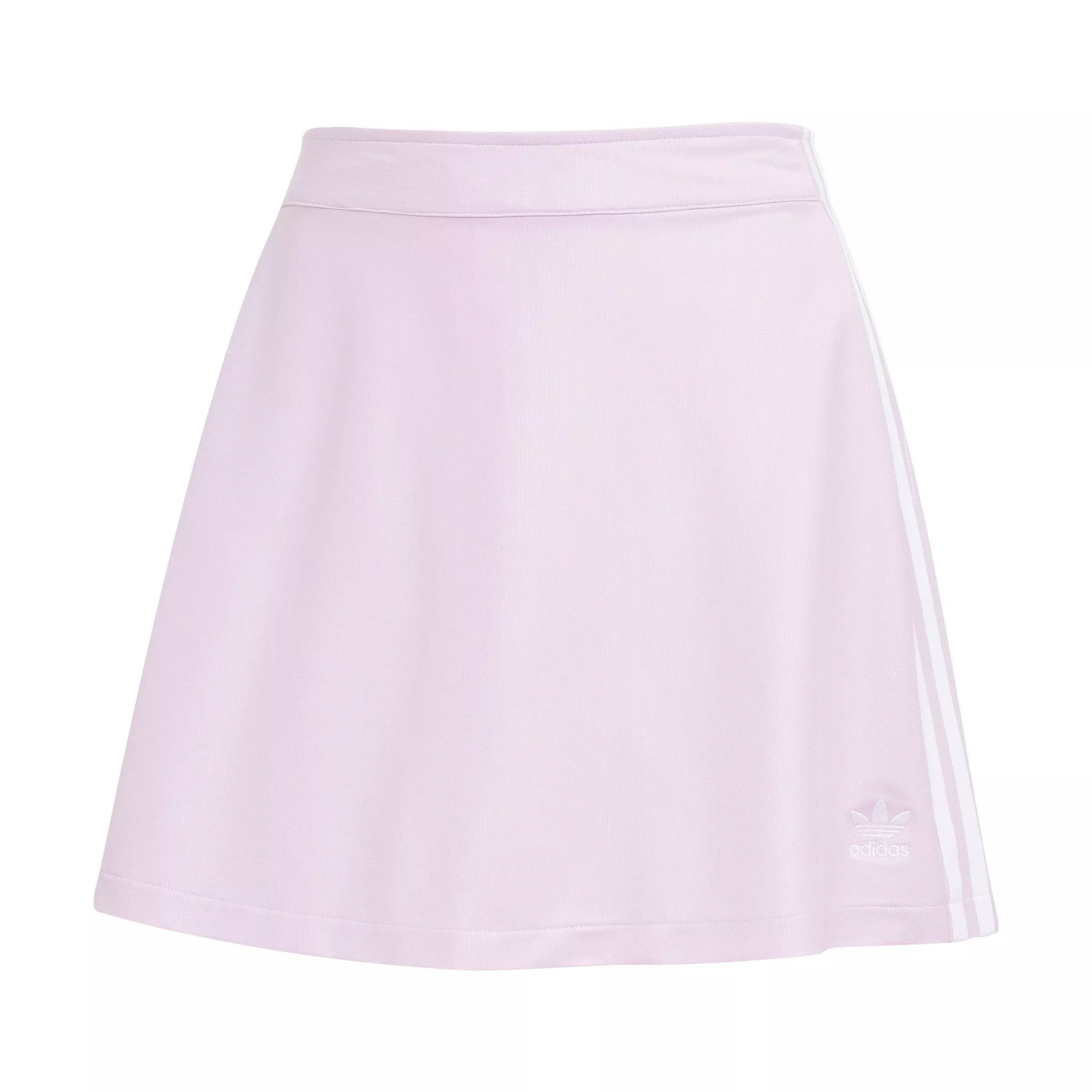 adidas Originals Women's Adicolor 3-Stripes Mini Skirt -Purple - PURPLE