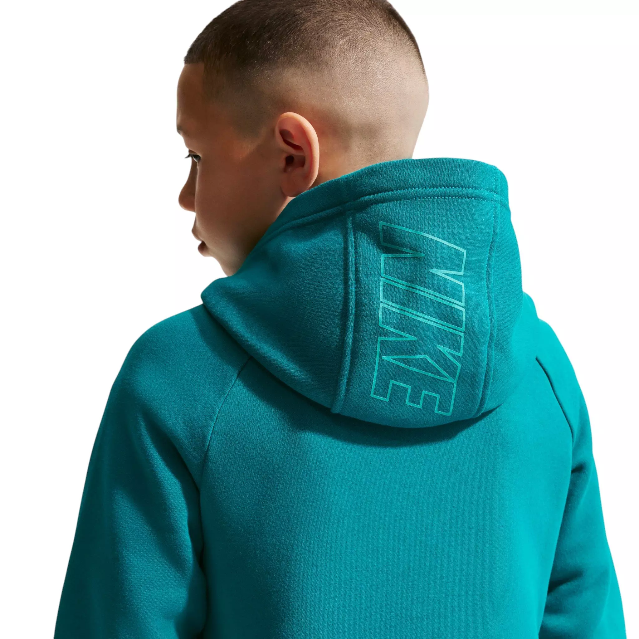 Nike Big Kids' Sportswear Club Fleece Hooded Tracksuit - Spruce - SPRUCE
