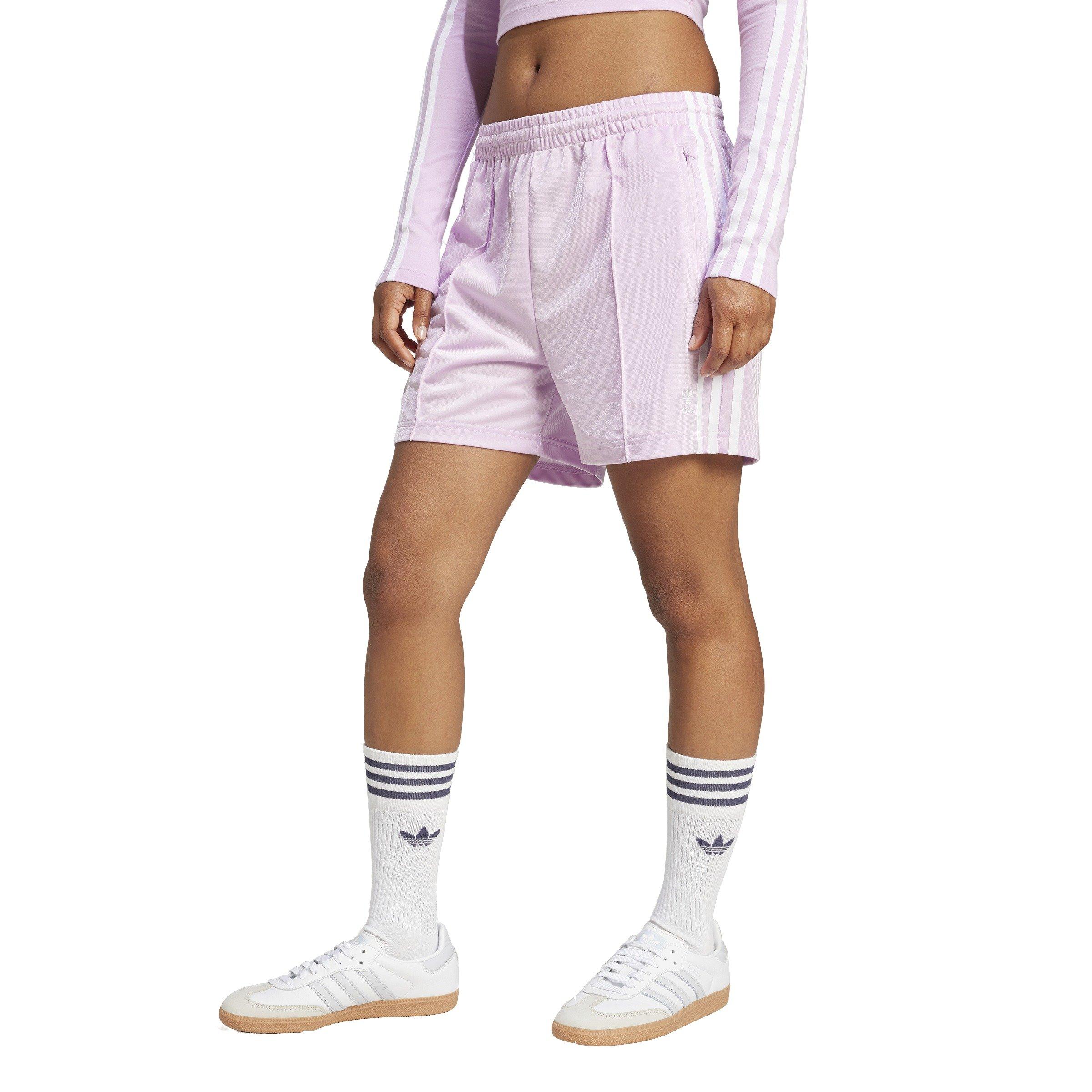 adidas Originals Women's Firebird Shorts -Purple - PURPLE