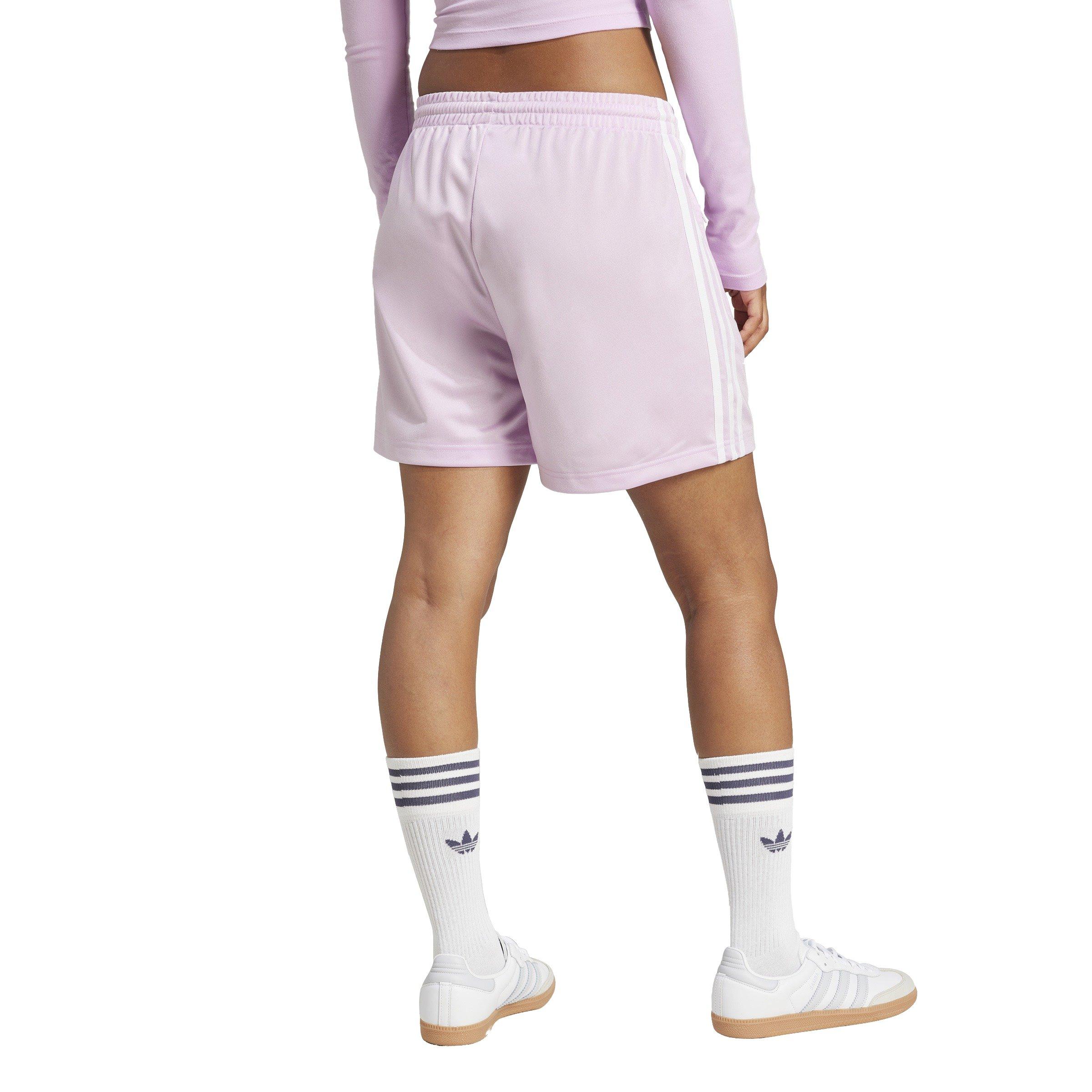 adidas Originals Women's Firebird Shorts -Purple - PURPLE Thumbnail View 2