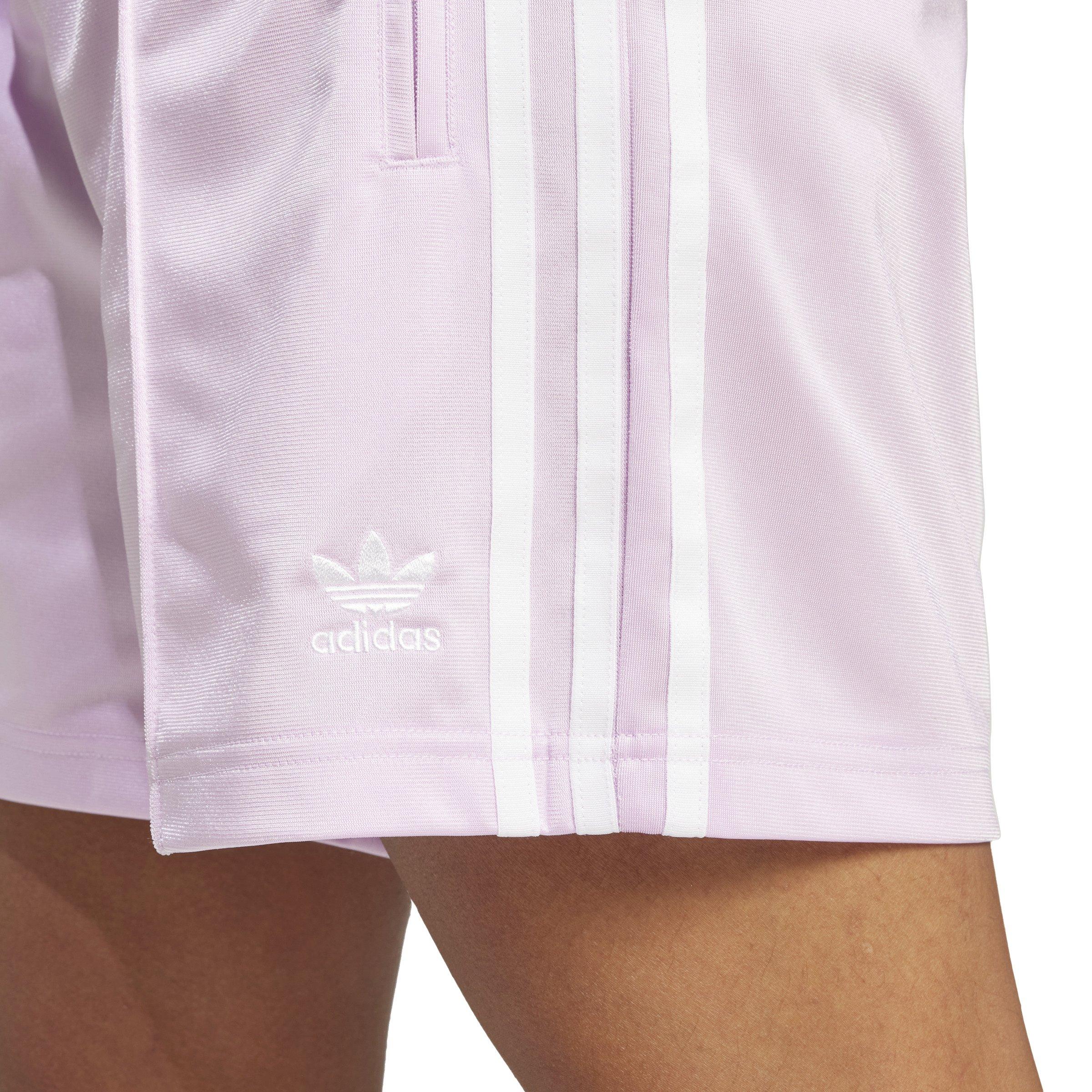 adidas Originals Women's Firebird Shorts -Purple - PURPLE Thumbnail View 4