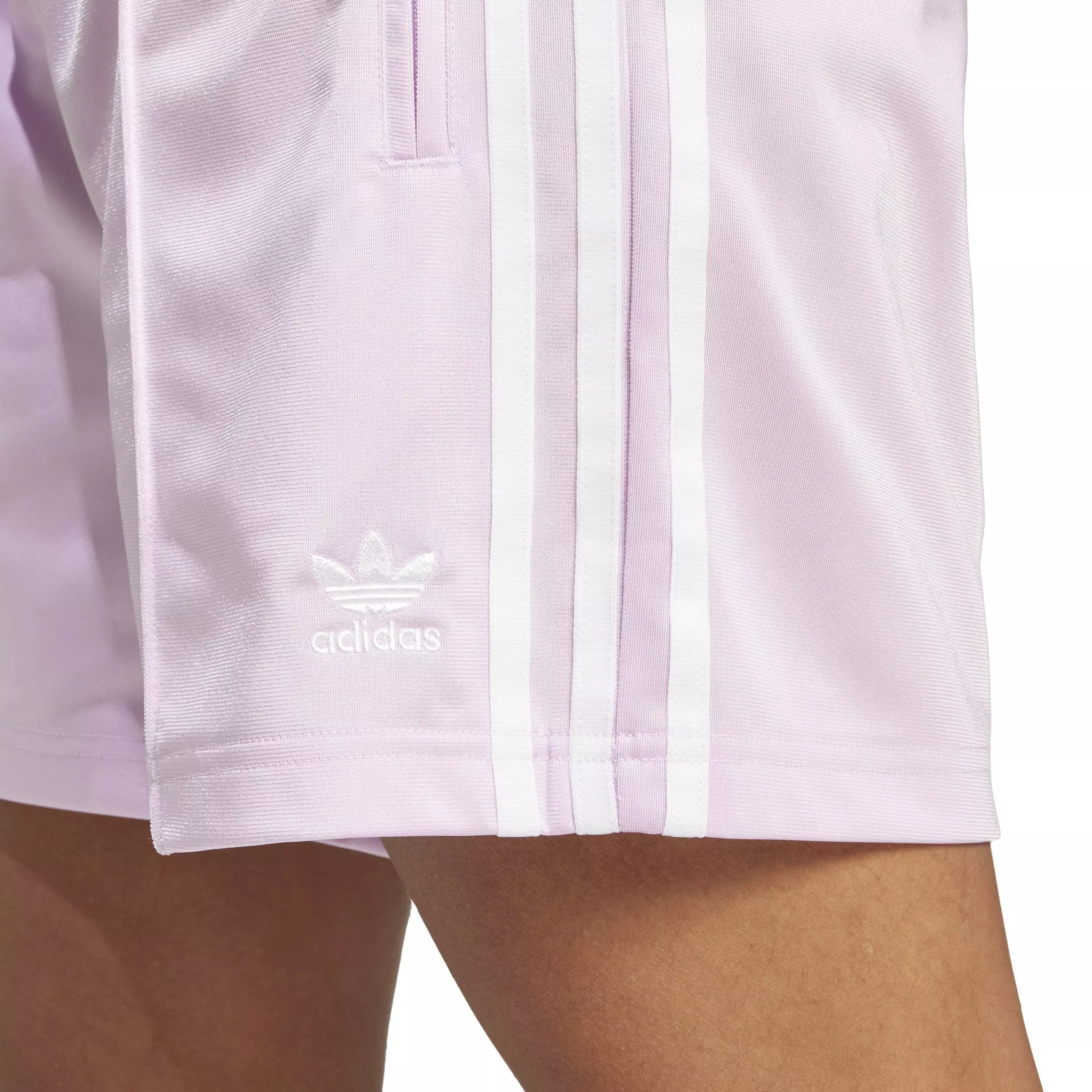 adidas Originals Women's Firebird Shorts -Purple - PURPLE