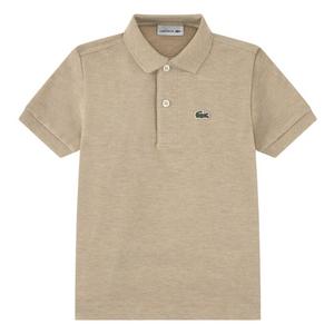 Lacoste Toddler Boys' Non-Organic Petit Pique Polo -Beige