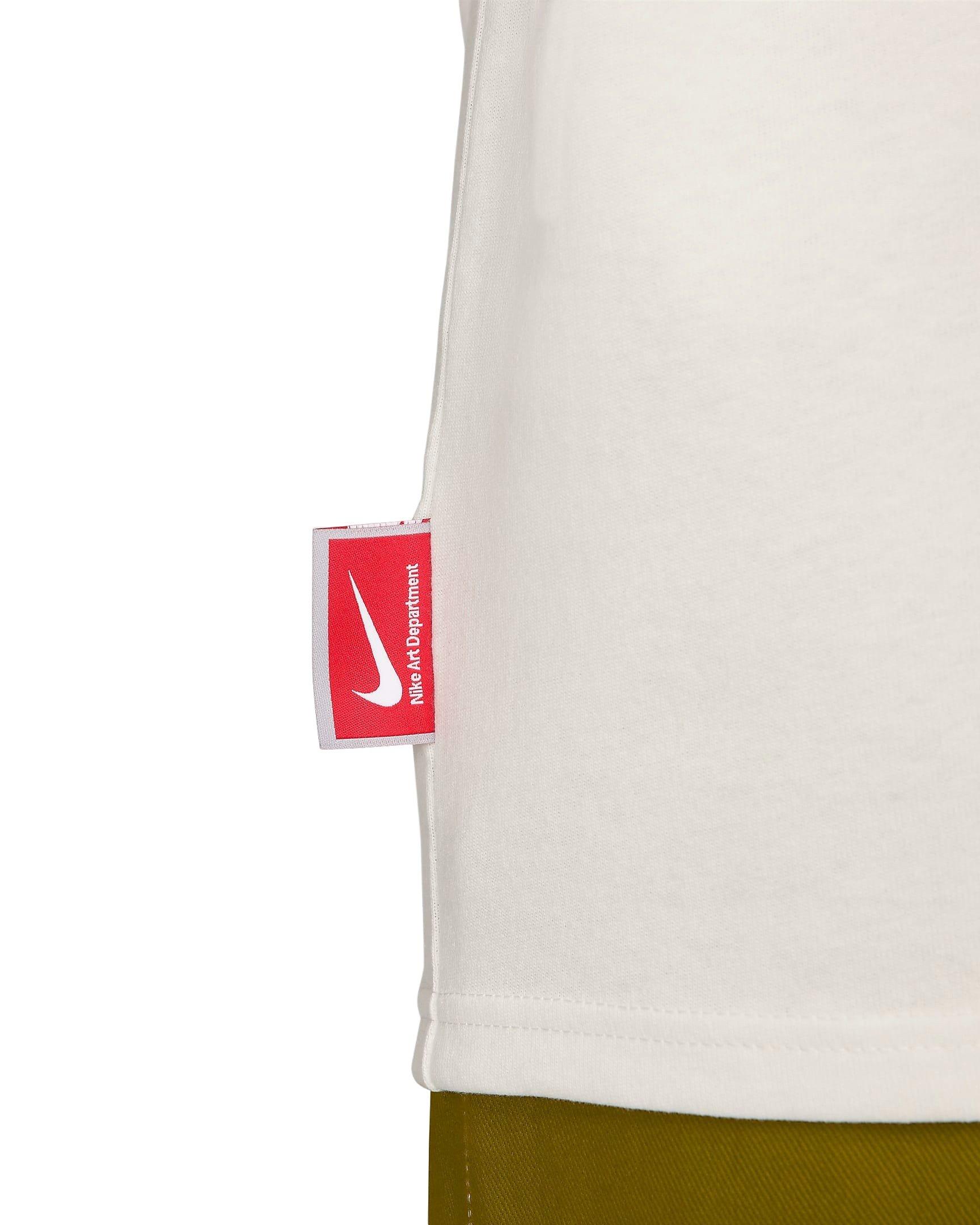 Nike Men's Sportswear Art Dept T-Shirt - CREAM Thumbnail View 6
