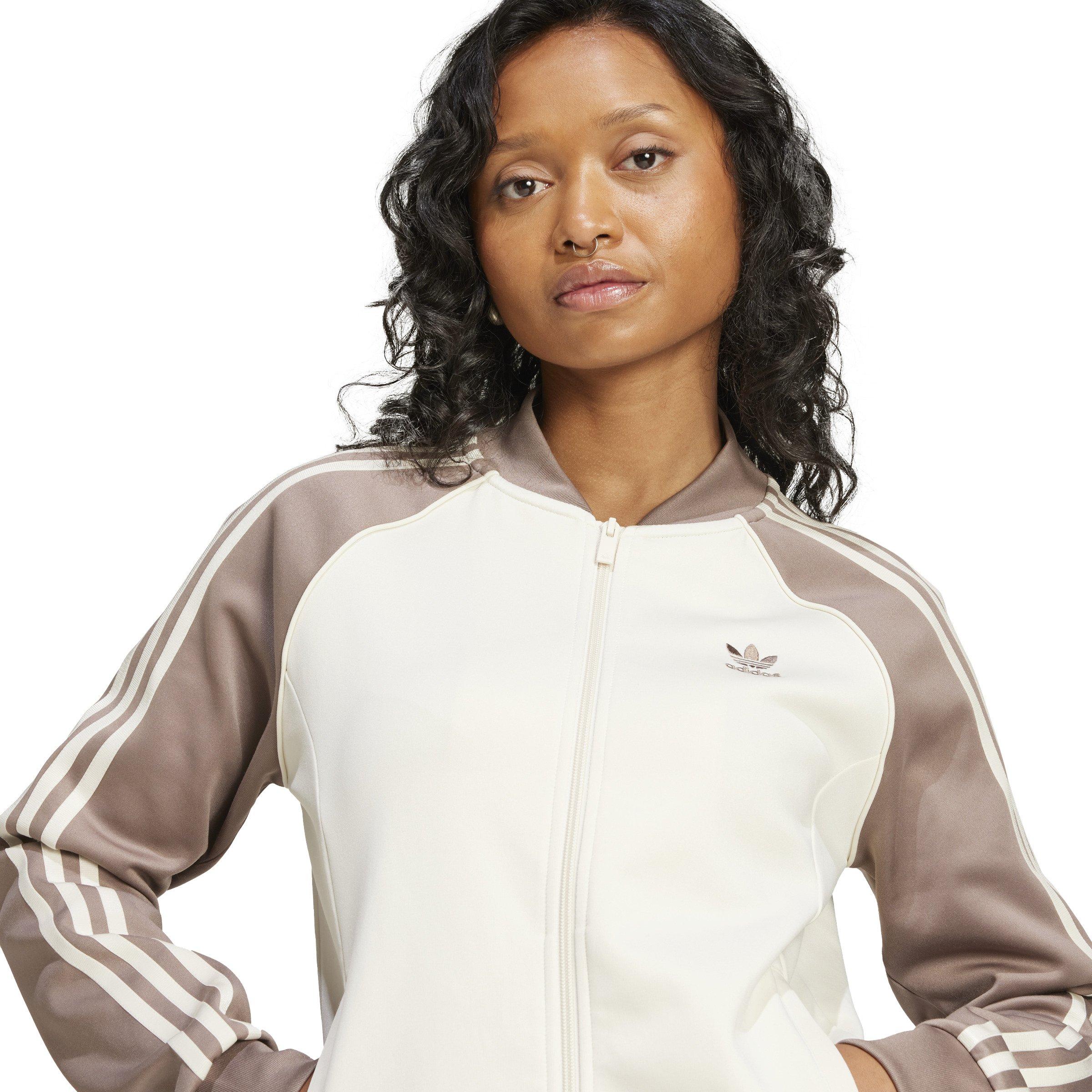 adidas Originals Women's Adicolor Classics SST Track Top -White - WHITE Thumbnail View 3