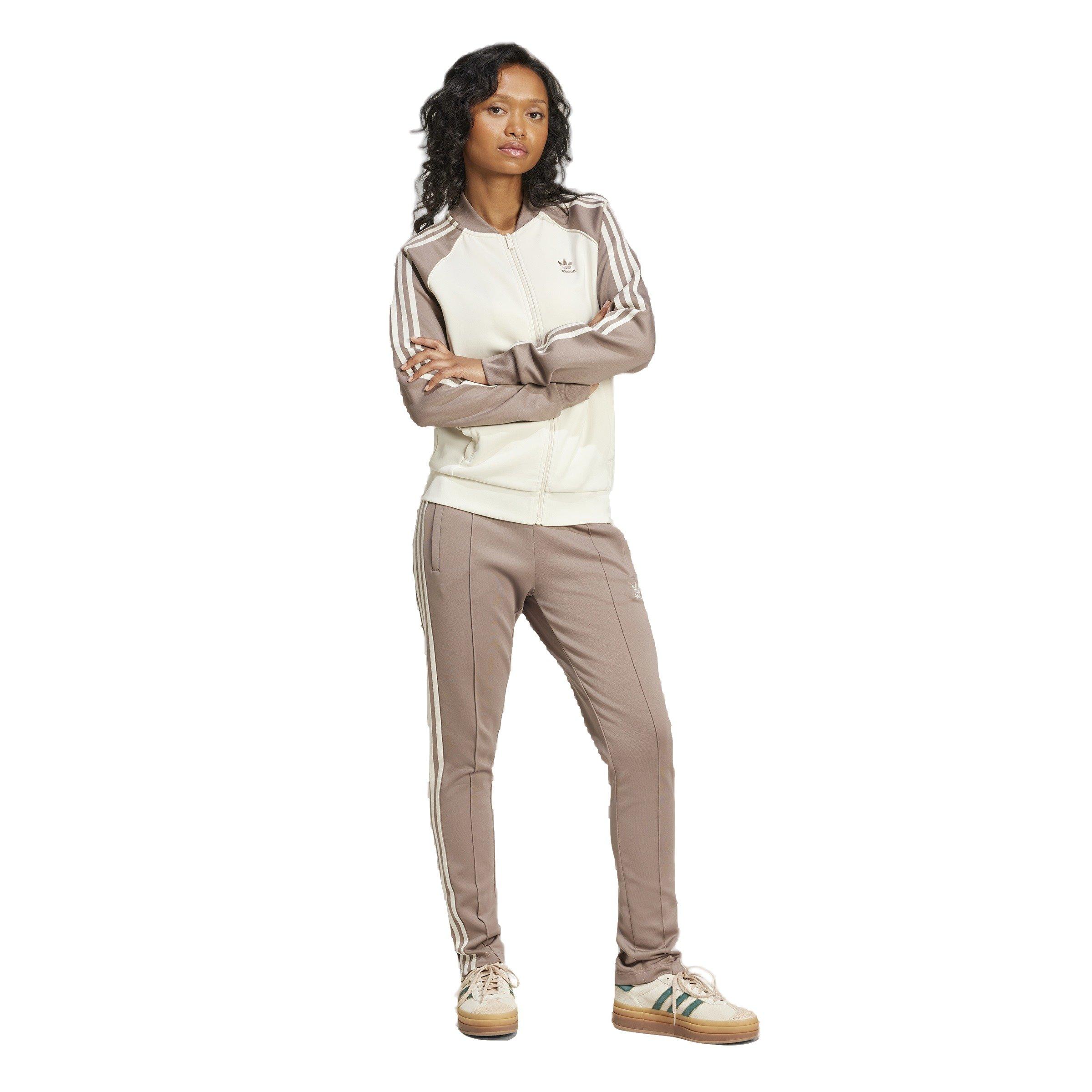 adidas Originals Women's Adicolor Classics SST Track Top -White - WHITE Thumbnail View 5