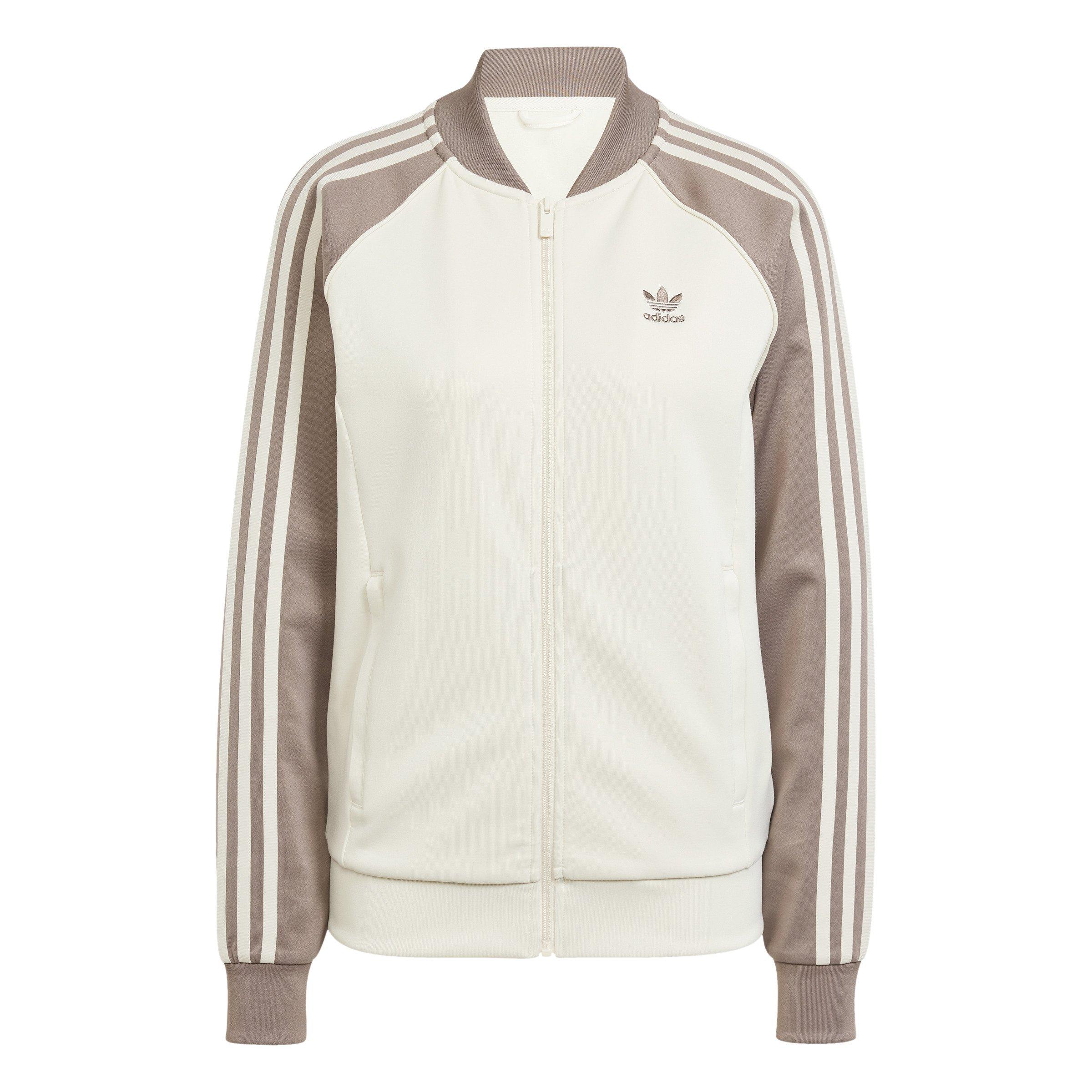 adidas Originals Women's Adicolor Classics SST Track Top -White - WHITE Thumbnail View 6