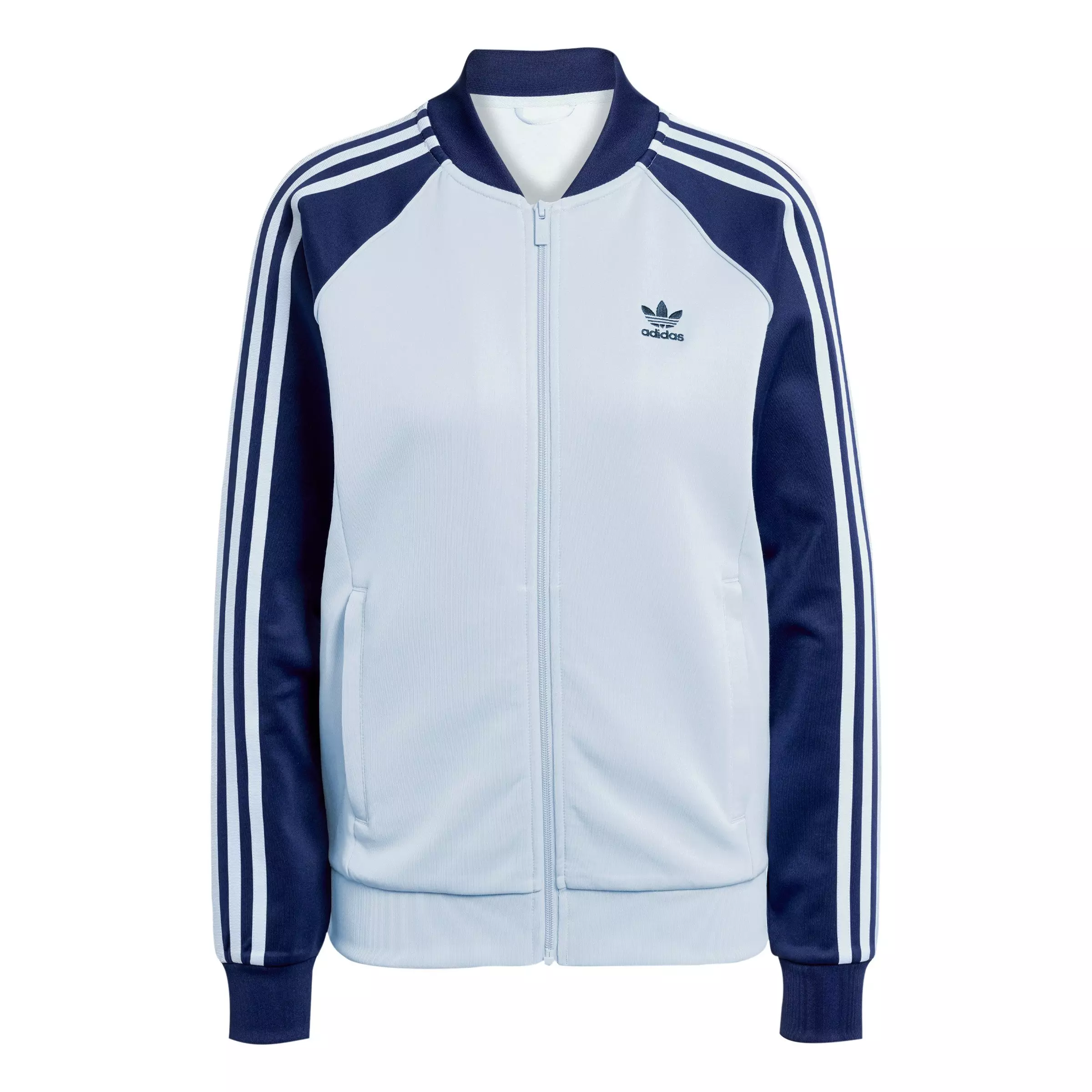 adidas Originals Women's Adicolor Classics SST Track Top -Blue - BLUE
