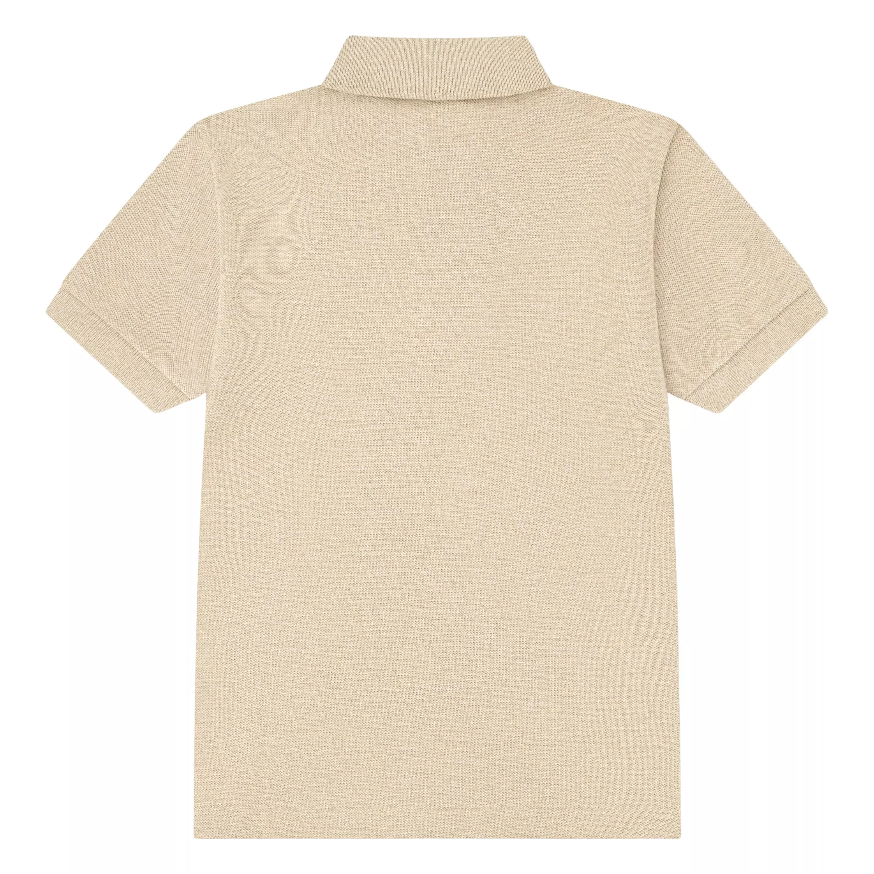 Lacoste Little Boys' Non-Organic Petit Pique Polo - Beige - BEIGE