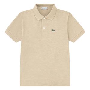 Lacoste Little Boys' Non-Organic Petit Pique Polo -Beige