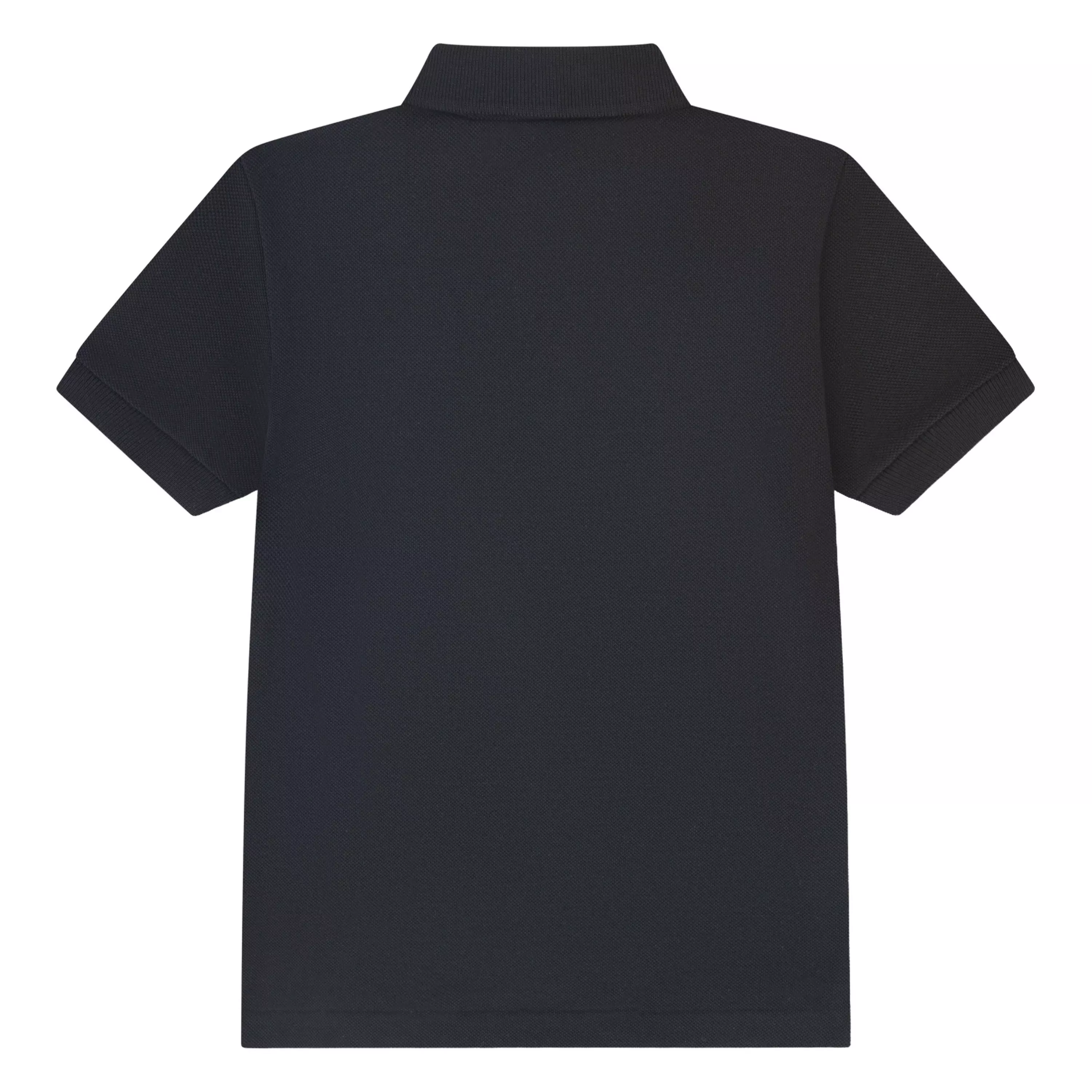 Lacoste Toddler Boys' Non-Organic Petit Pique Polo - Black - BLACK