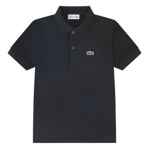 Lacoste Toddler Boys' Non-Organic Petit Pique Polo -Black