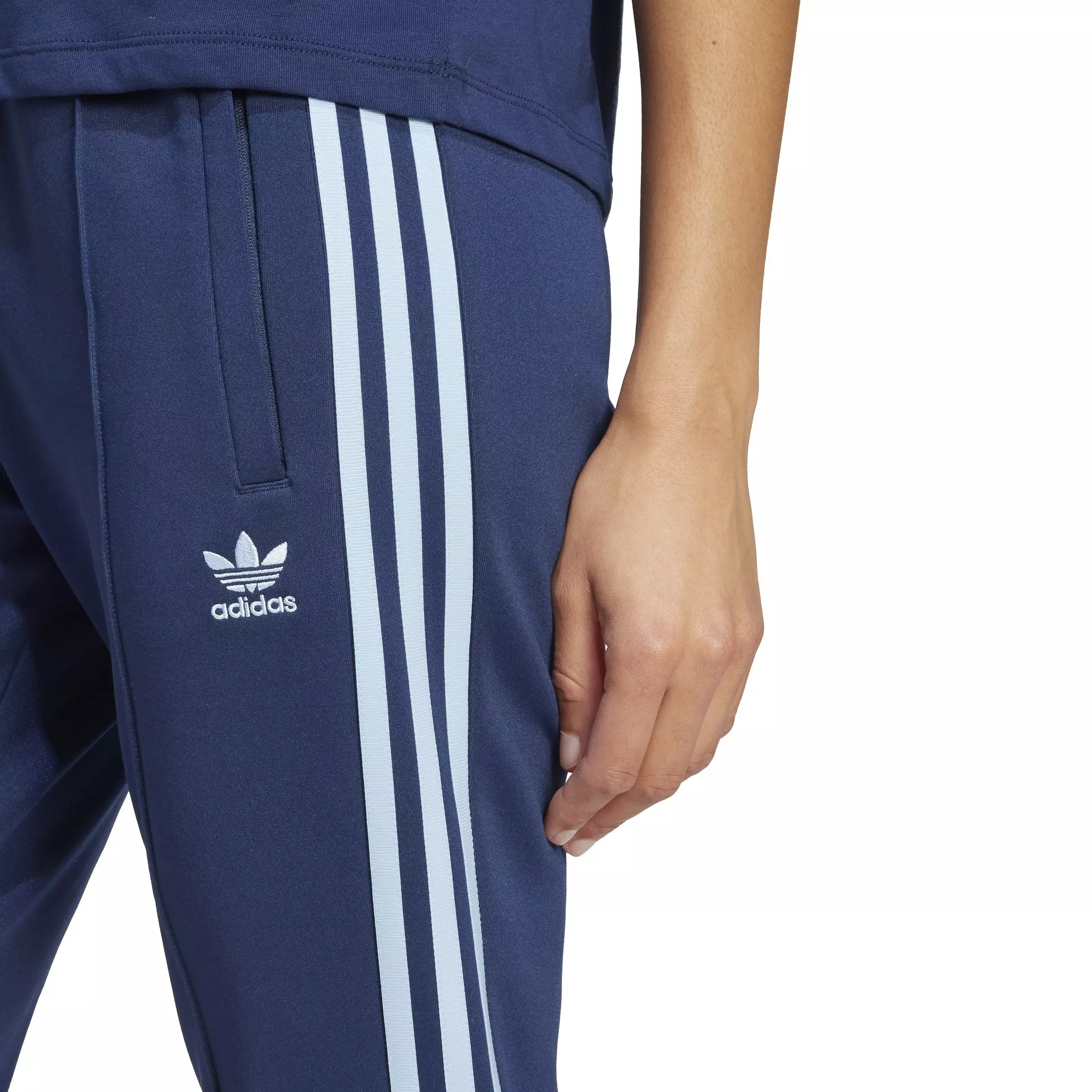 adidas Originals Women's Adicolor SST Tracksuit Bottoms -Navy - NAVY
