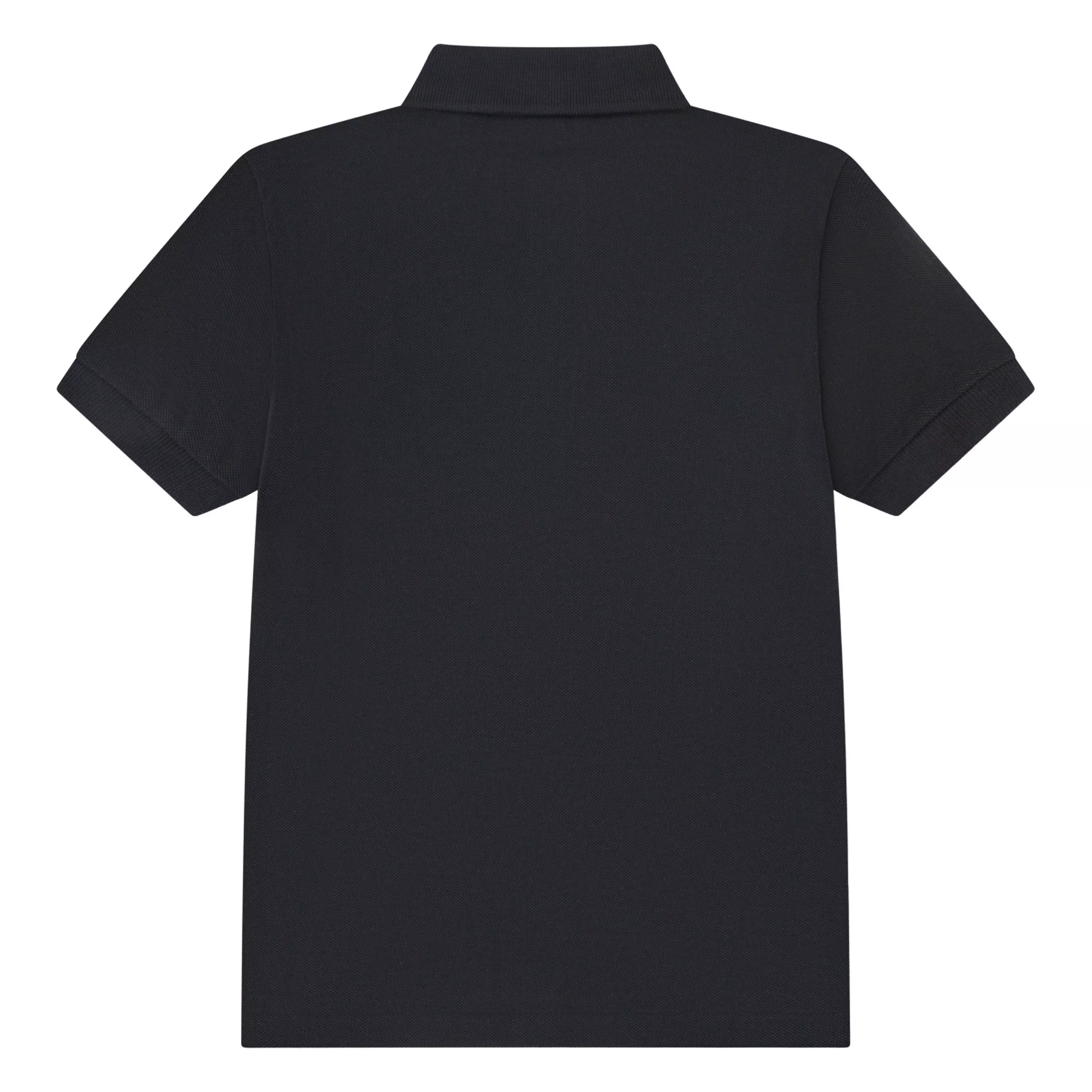 Lacoste Little Boys' Non-Organic Petit Pique Polo - Black - BLACK