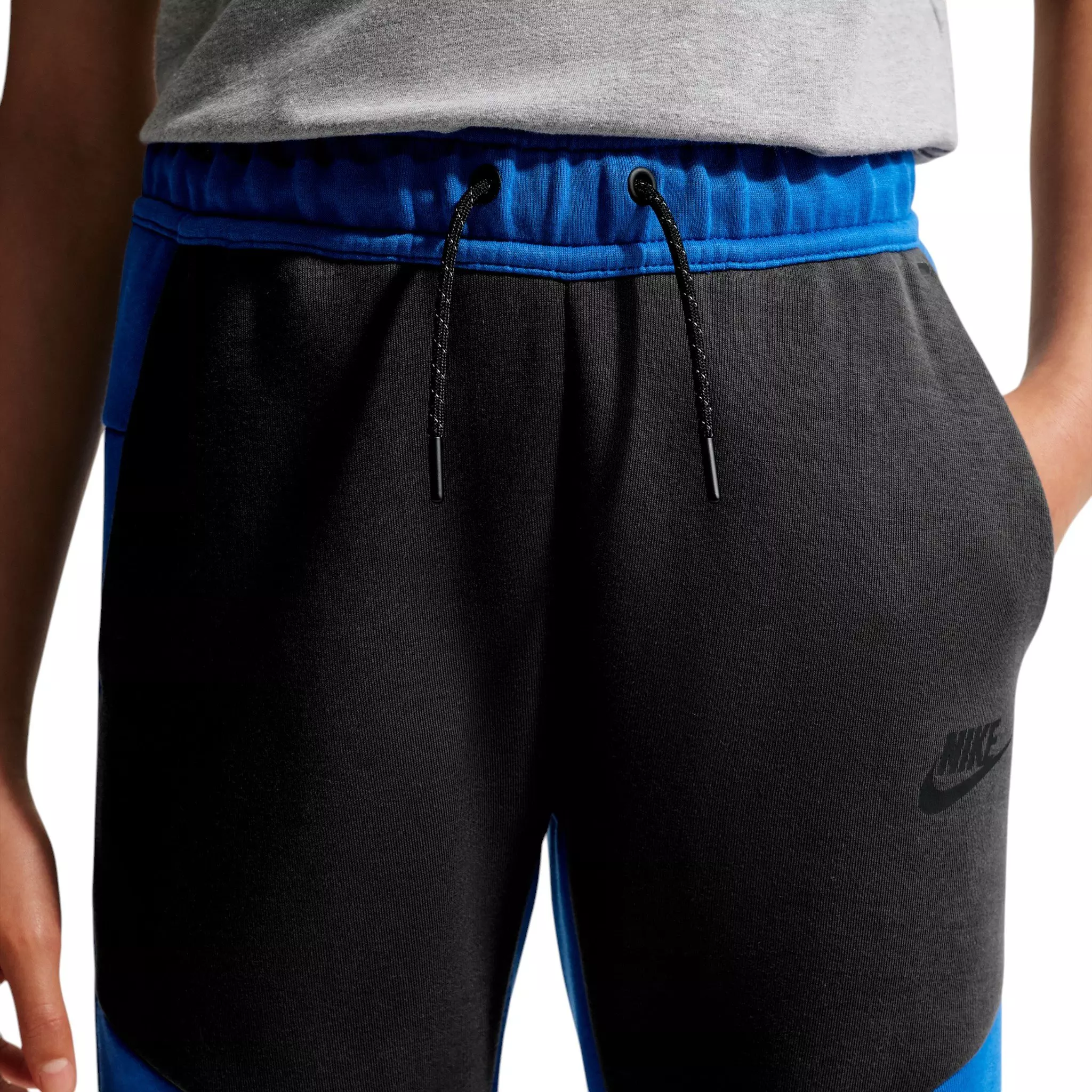 Nike Big Boys' Sportswear Tech Fleece Joggers - Blue - BLUE
