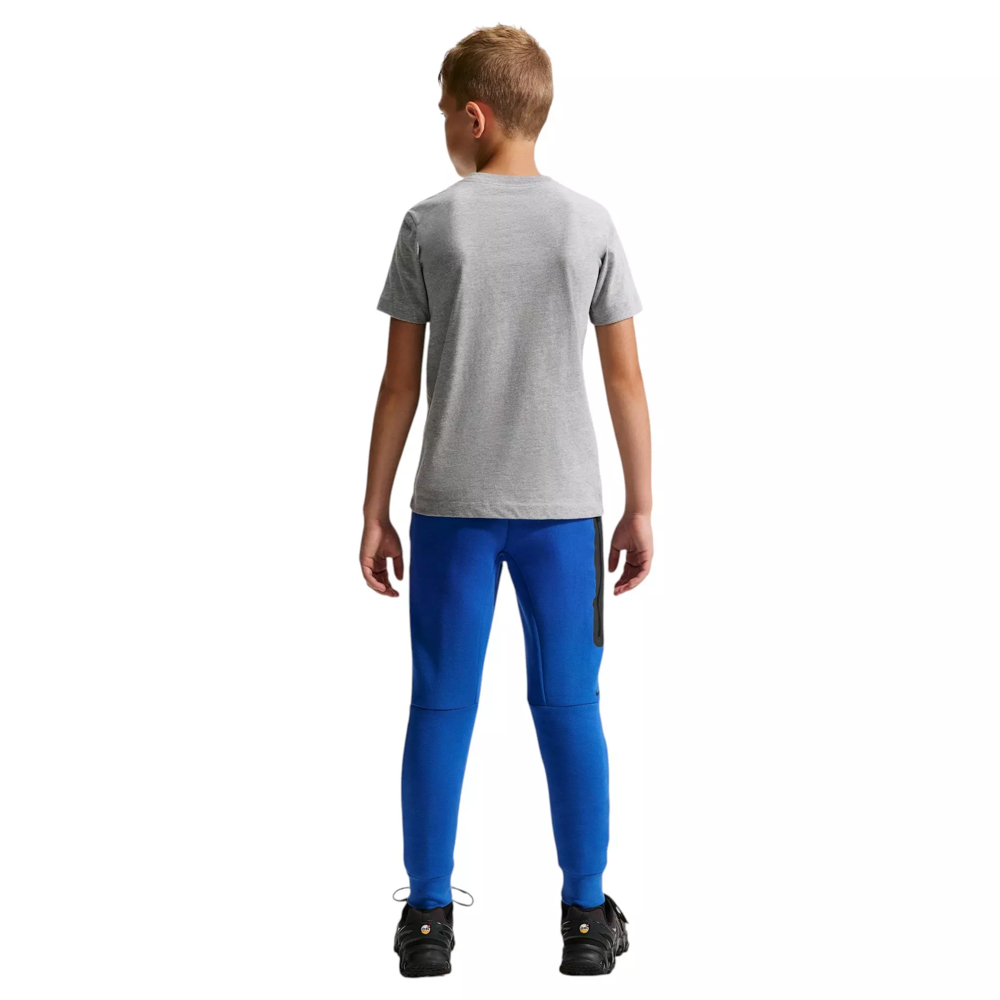 Nike Big Boys' Sportswear Tech Fleece Joggers - Blue - BLUE