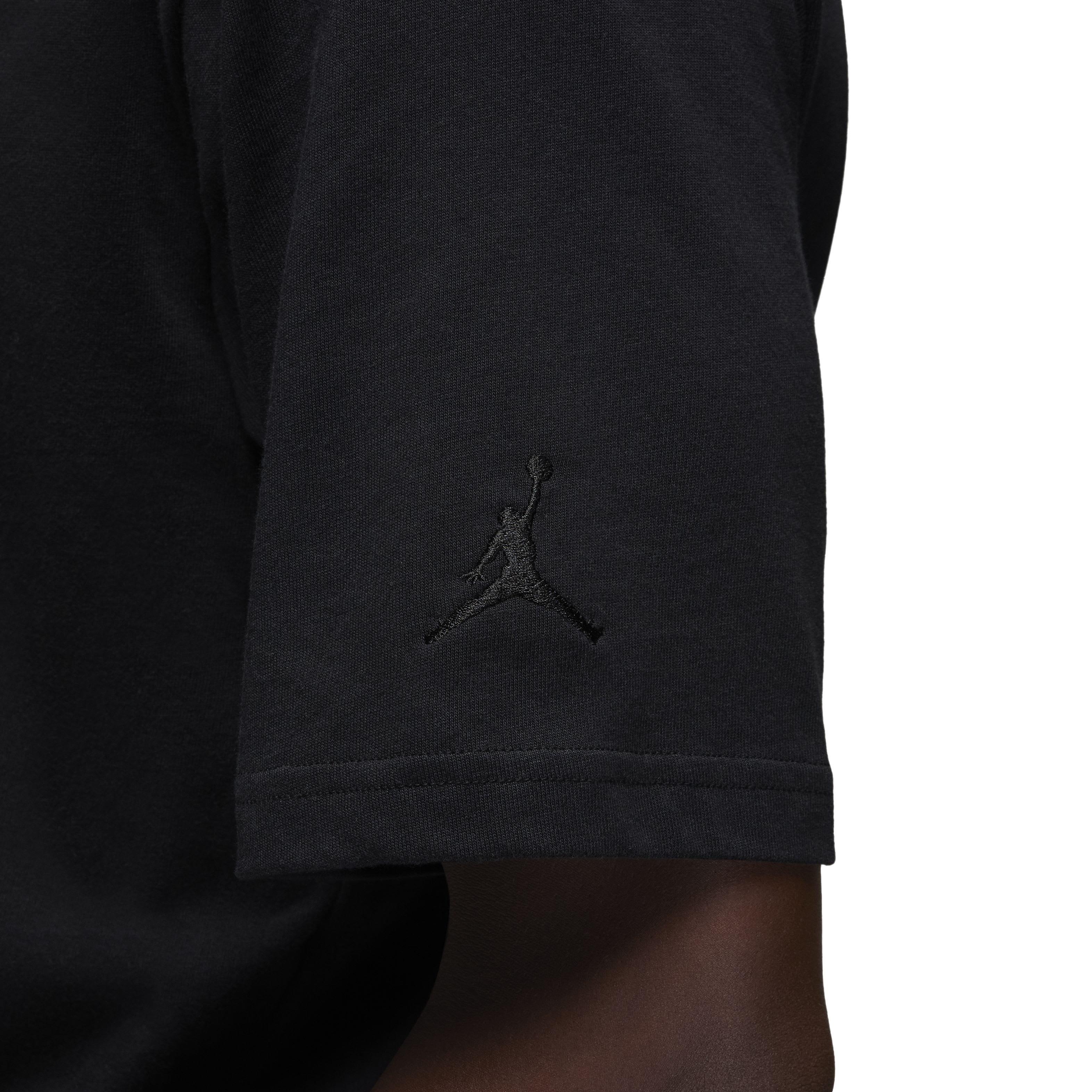 Jordan Men's Brand T-Shirt - BLACK Thumbnail View 5