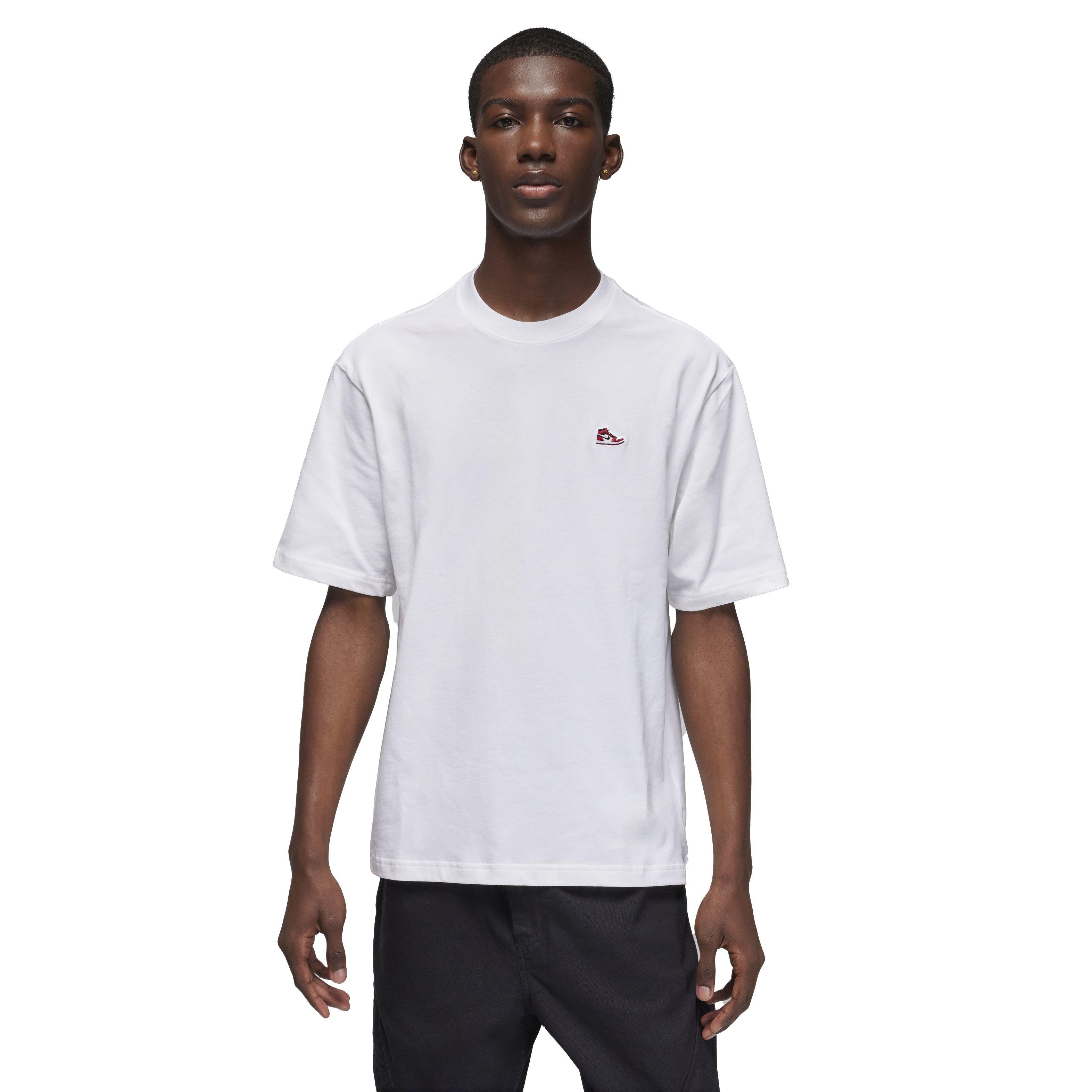 Jordan Men's Brand T-Shirt - WHITE Thumbnail View 1