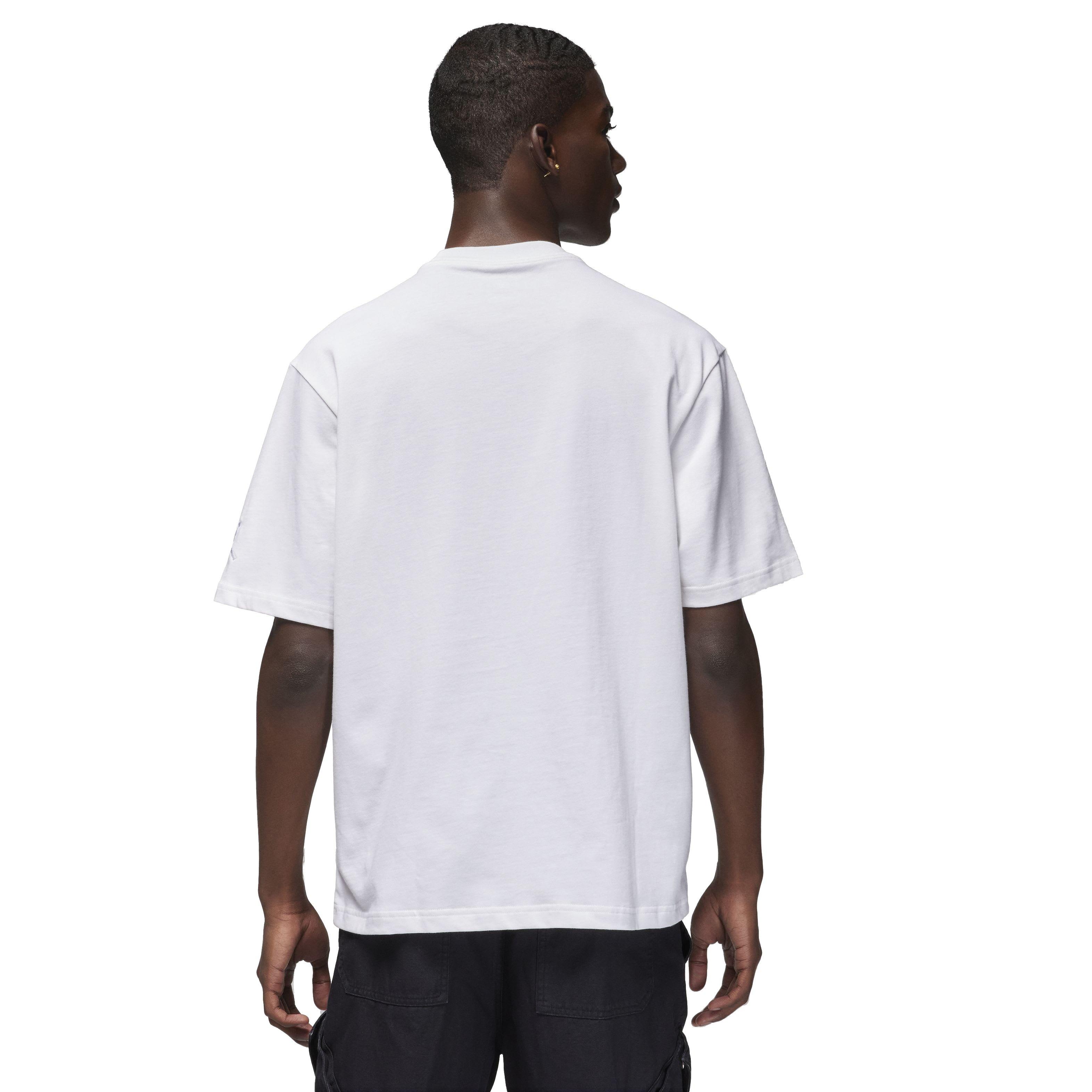 Jordan Men's Brand T-Shirt - WHITE Thumbnail View 2