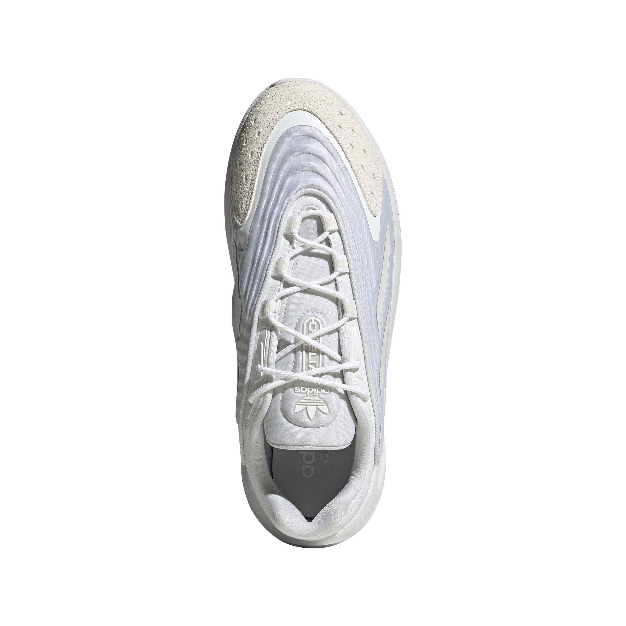 adidas gazelle silver green womens Big Kids adidas Ozelia Shoes Ecru Tint GV8992