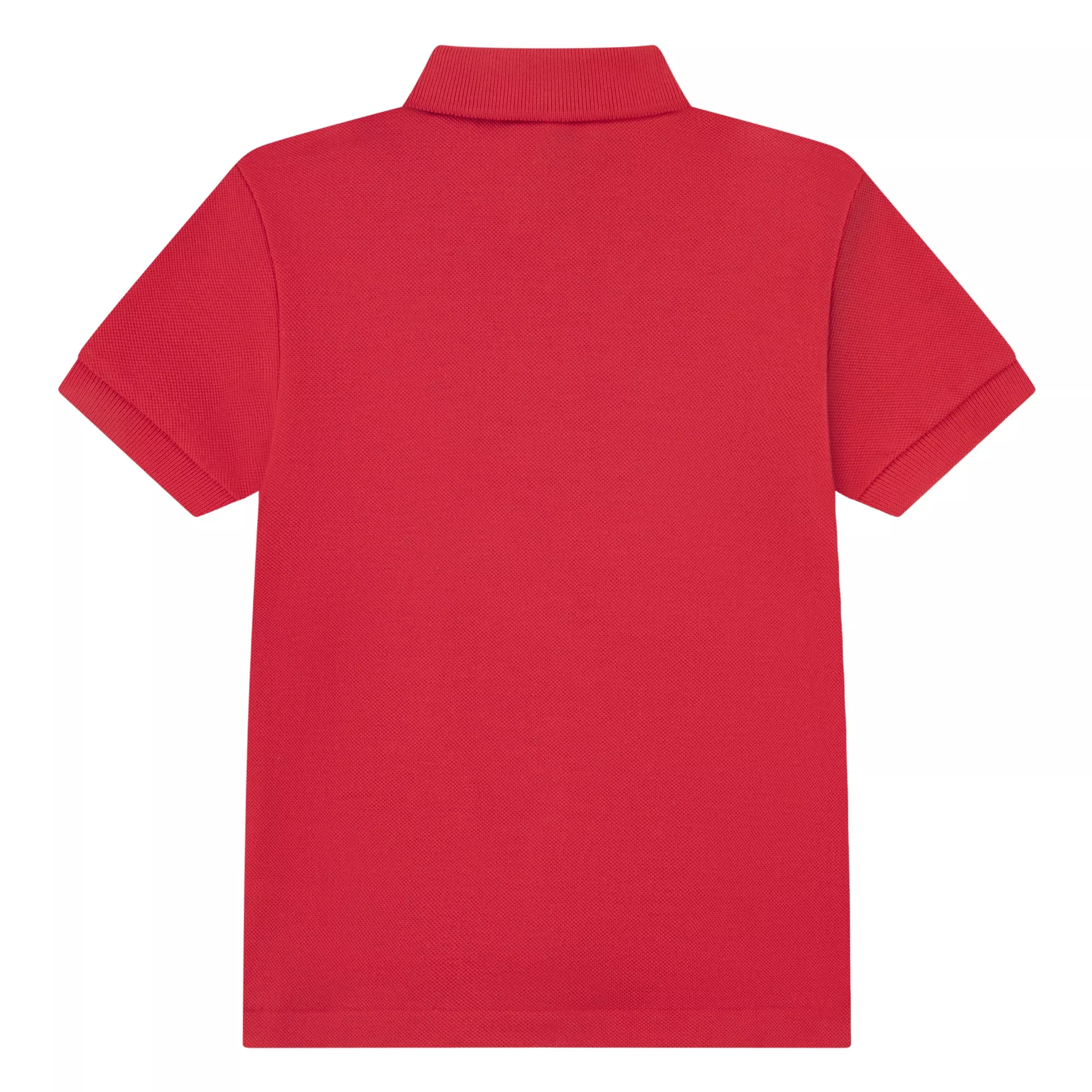 Lacoste Toddler Boys' Non-Organic Petit Pique Polo -Red - RED