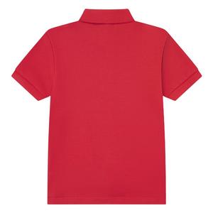 Lacoste Toddler Boys' Non-Organic Petit Pique Polo -Red