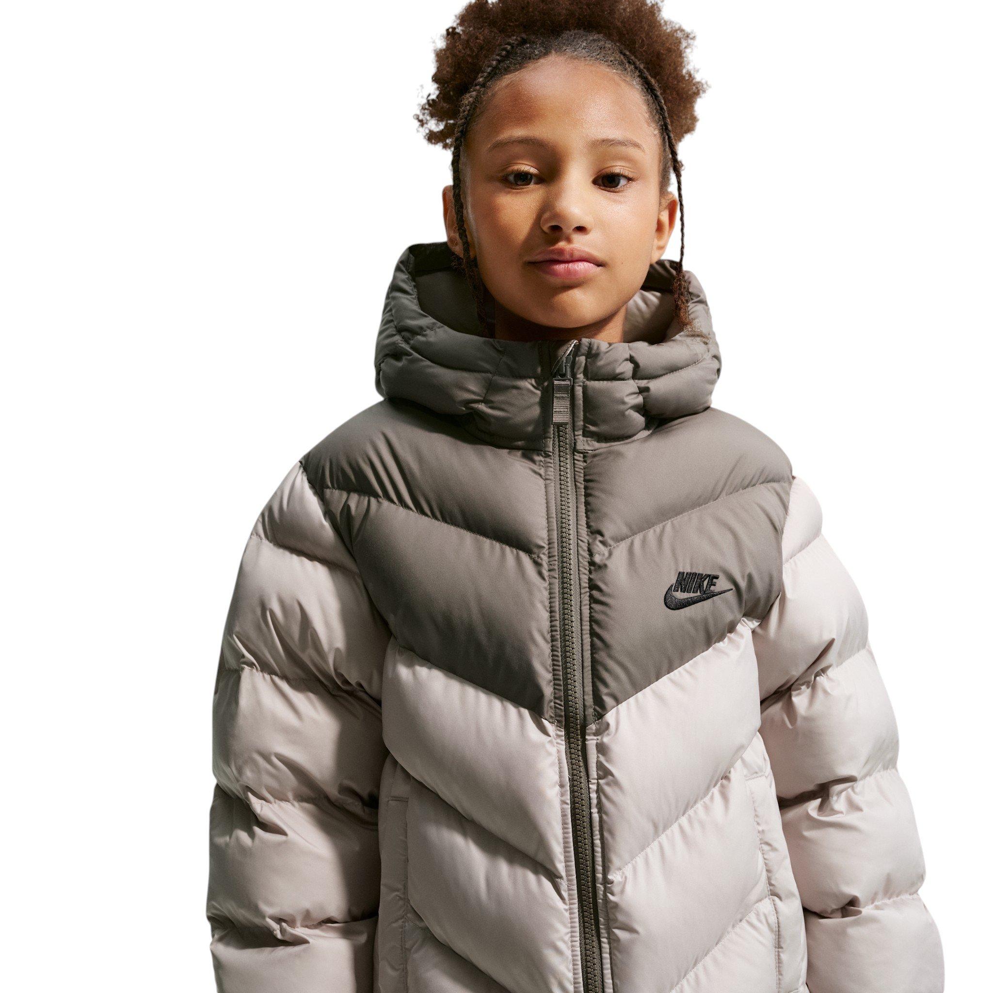 Nike Sportswear All Day Play Therma-FIT Loose-Fit Big Kids' Moon Brown/Cave Stone Puffer Jacket